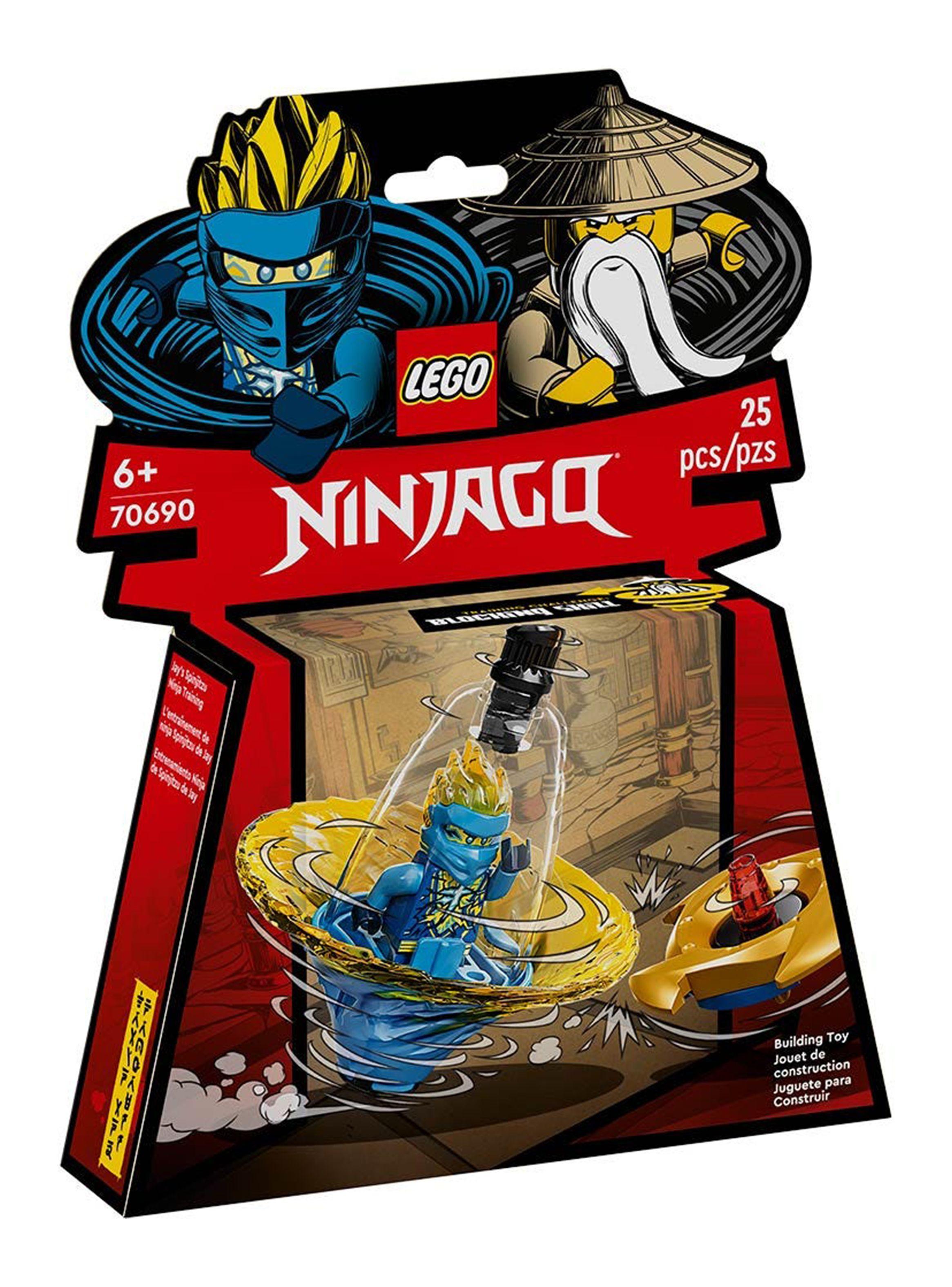 Set de Construcción Entrenamiento Ninja de Spinjitzu De Jay-0
