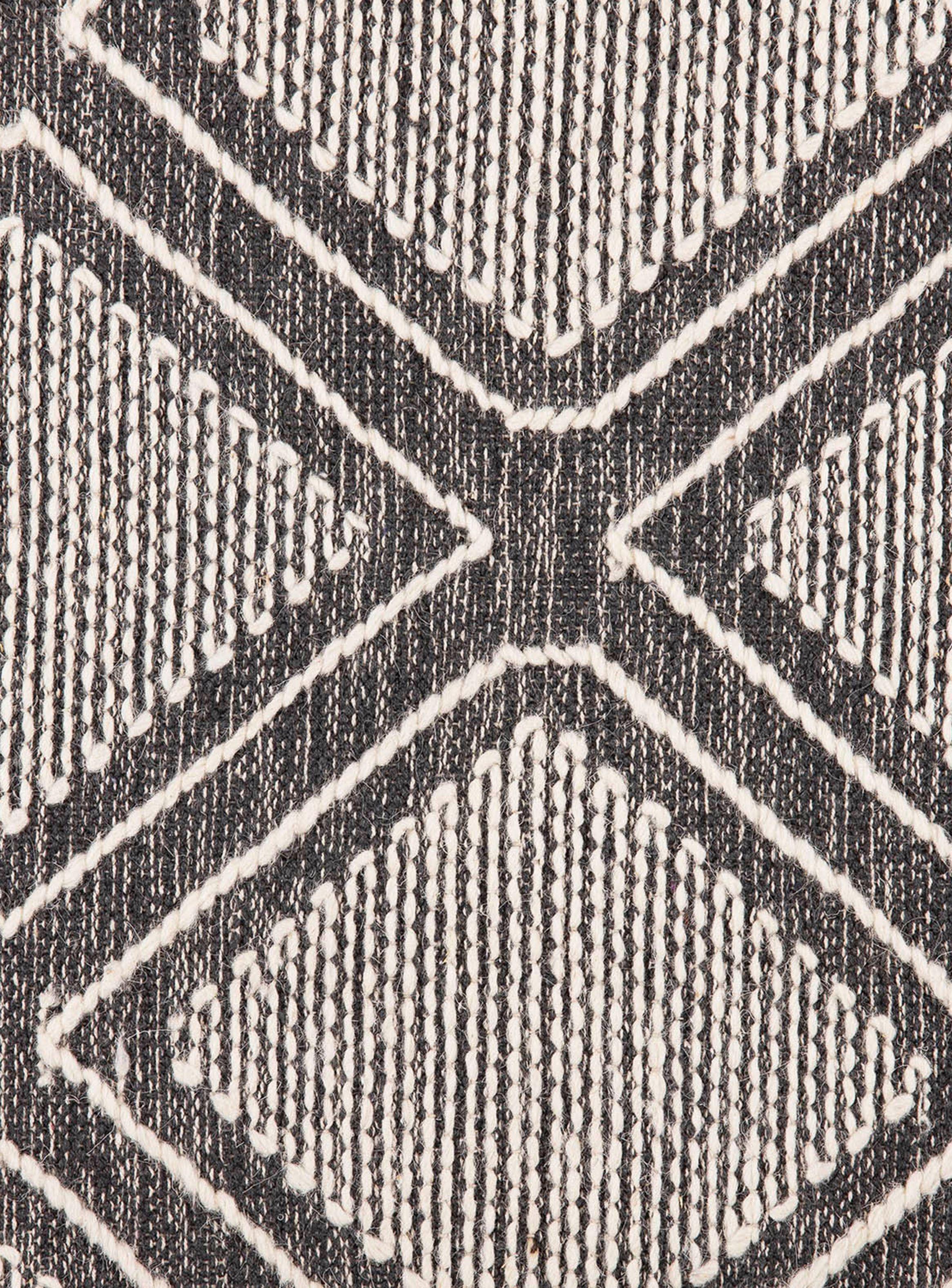 Alfombra Geo 140x200 cm Anthracite D2-3
