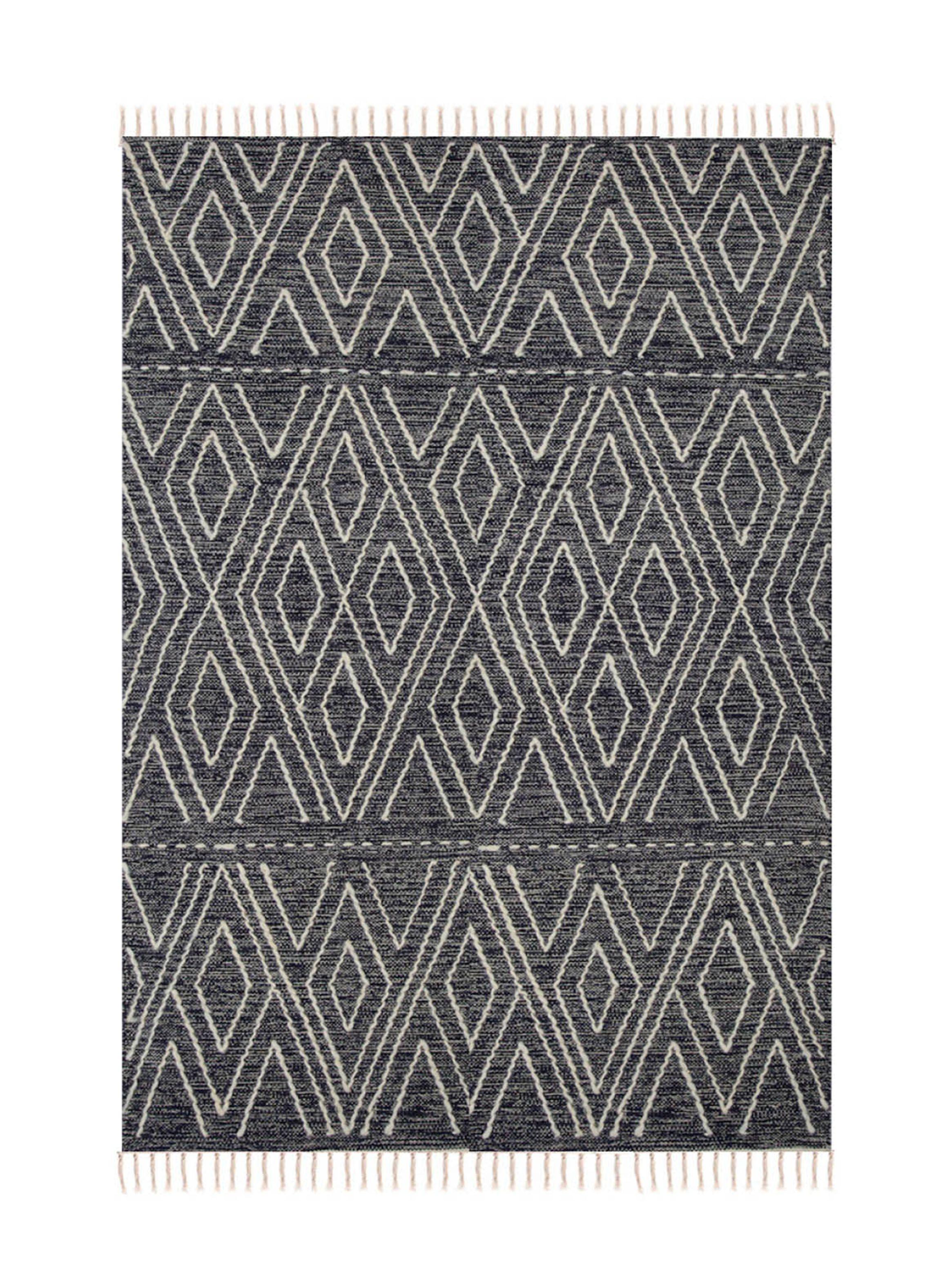 Alfombra Geo 140x200 cm Navy D3-0