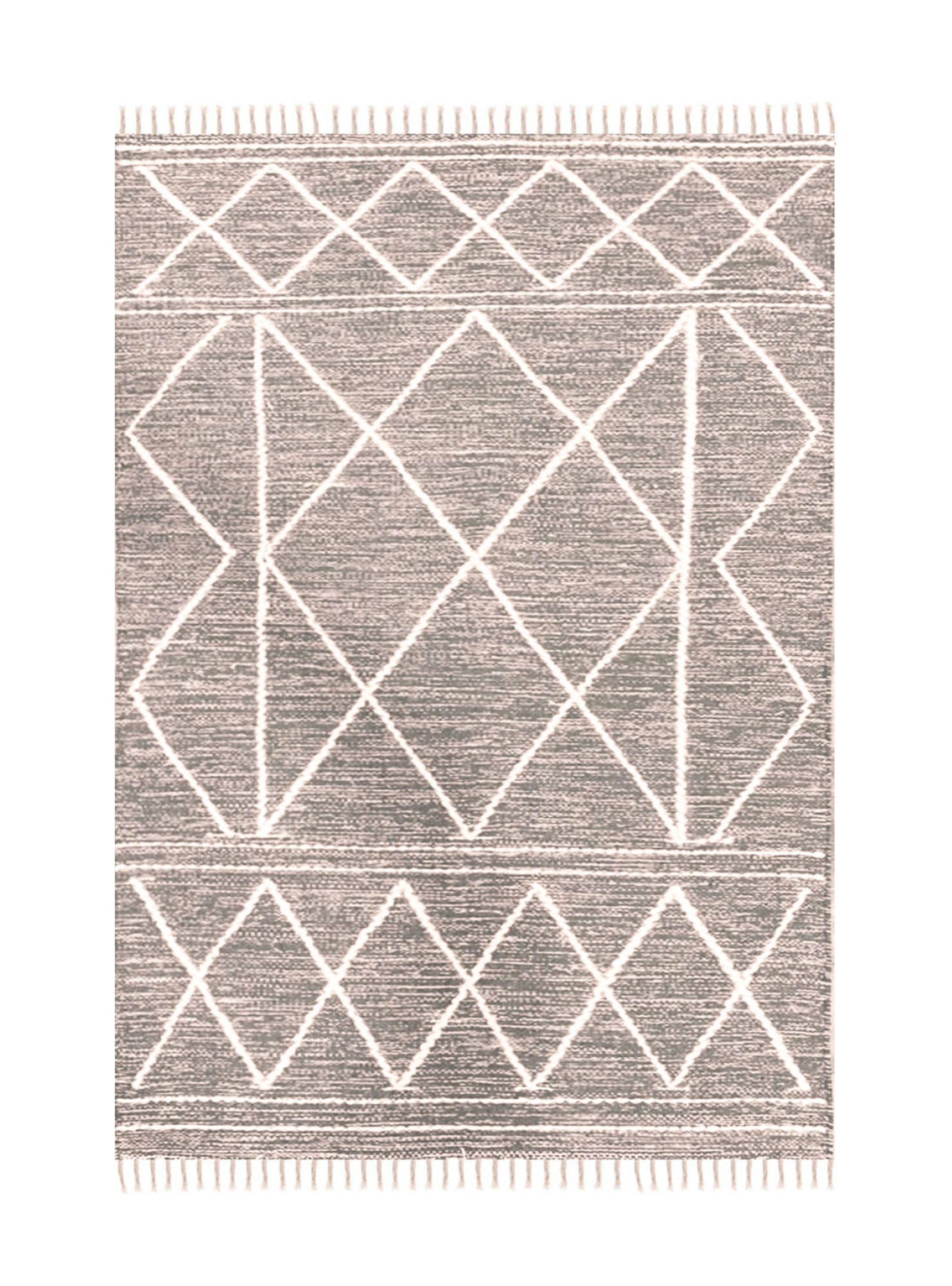 Alfombra 140 x 200 cm Alaniz Home Woven Geo Natural D4-0