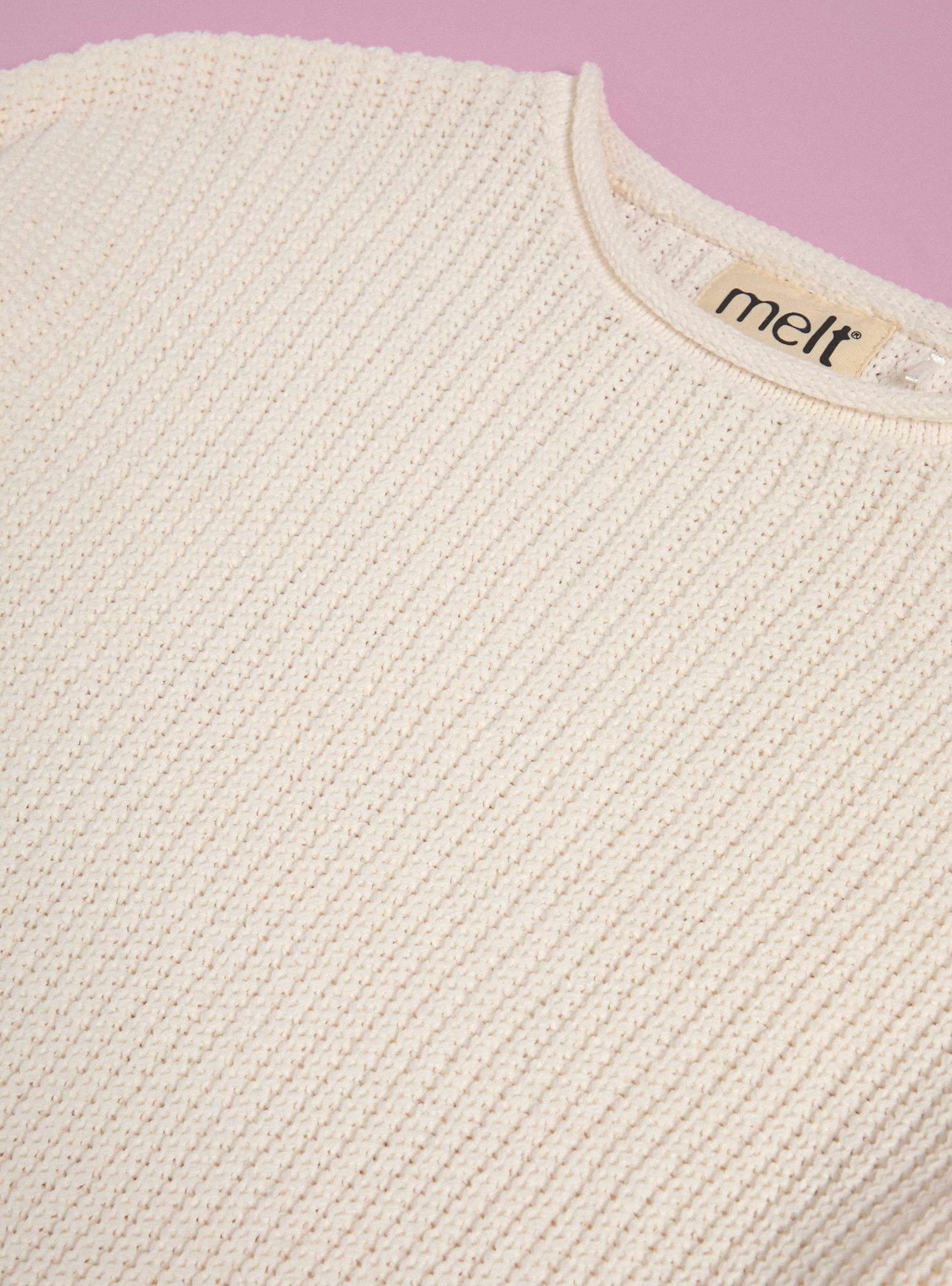 Sweater Punto Cuello Redondo-4