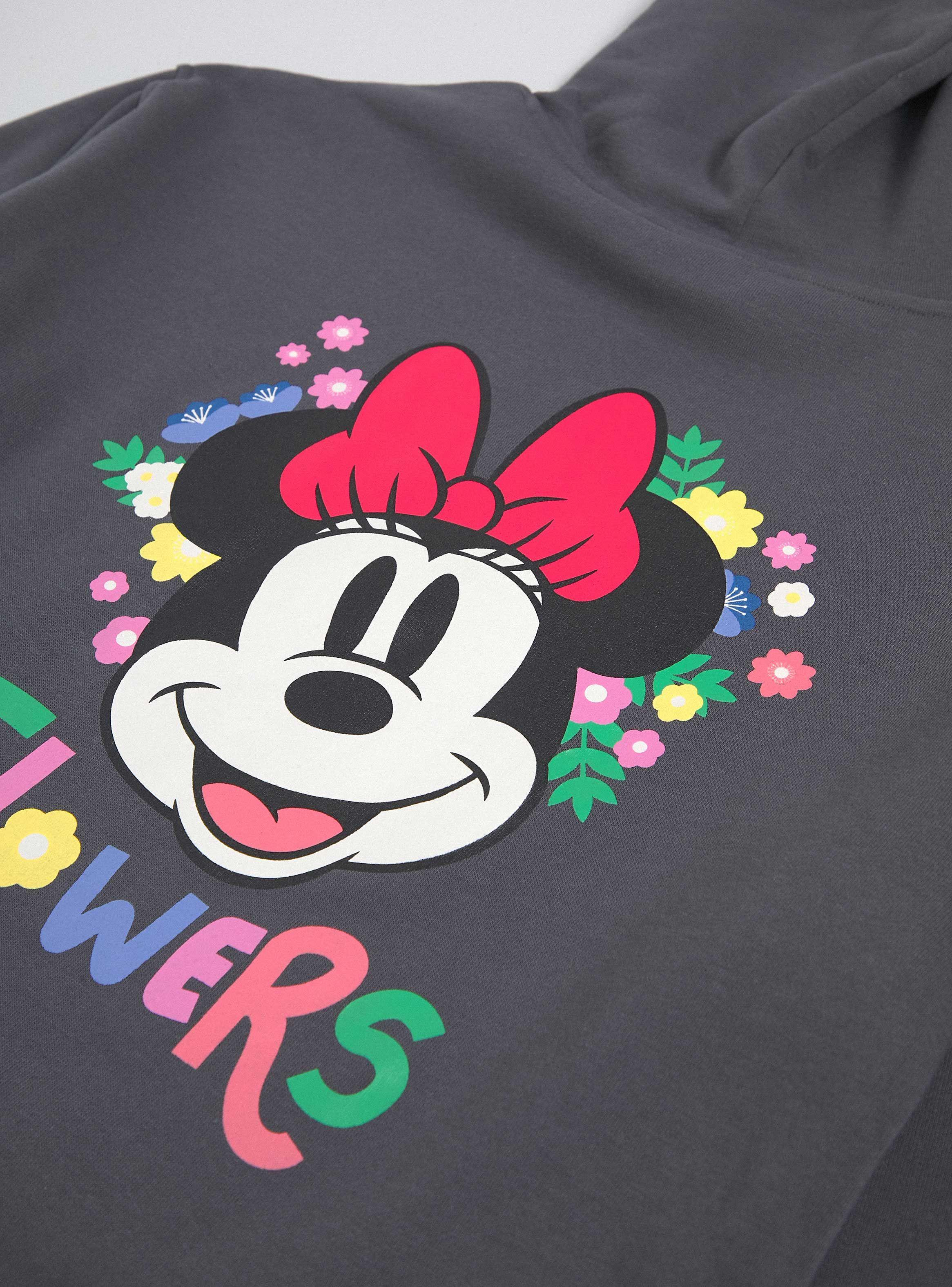 Polerón Hooddie con Estampado Minnie Adelante y Atrás-4