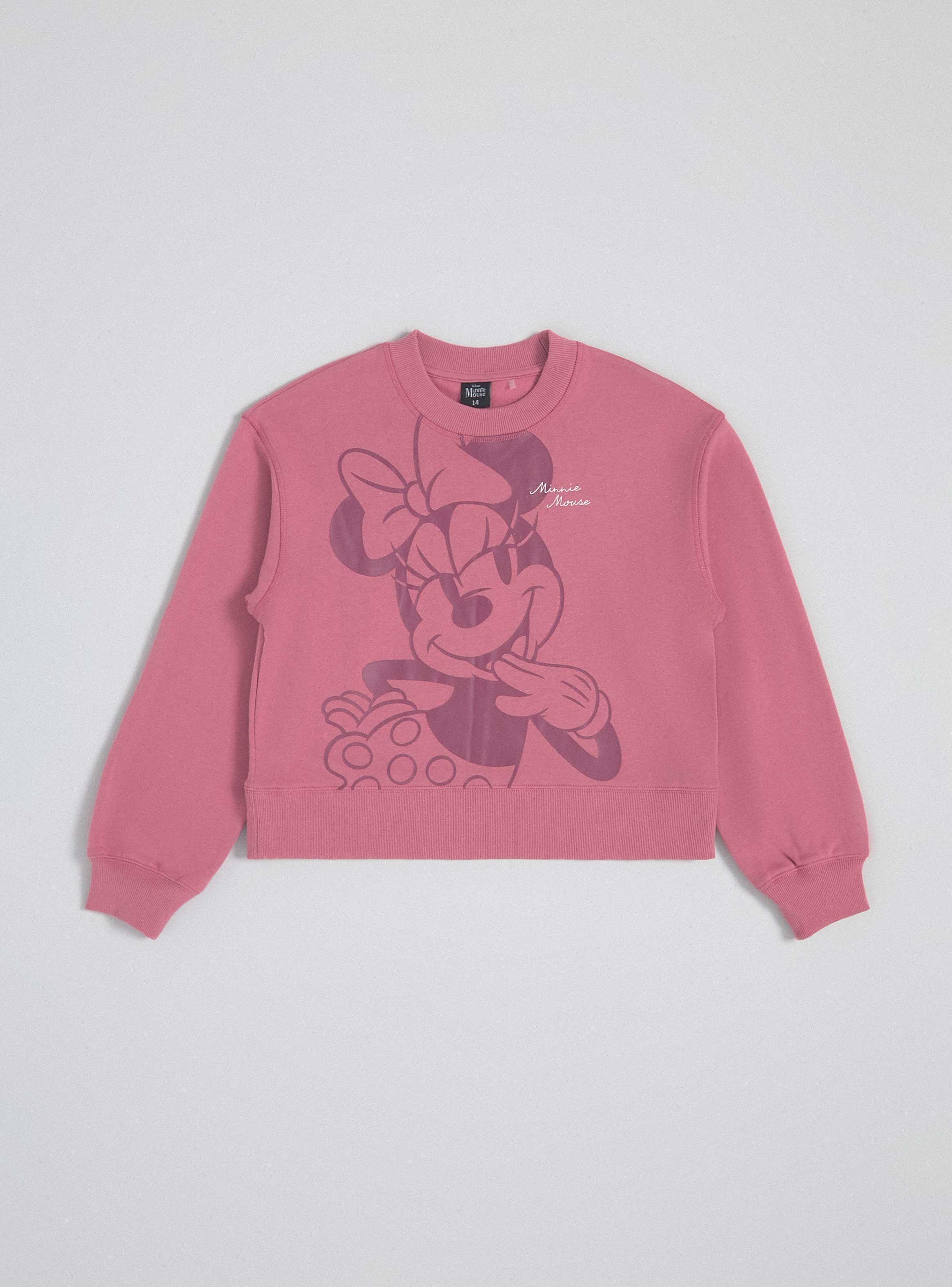 Polerón Crew Full Print Minnie-2