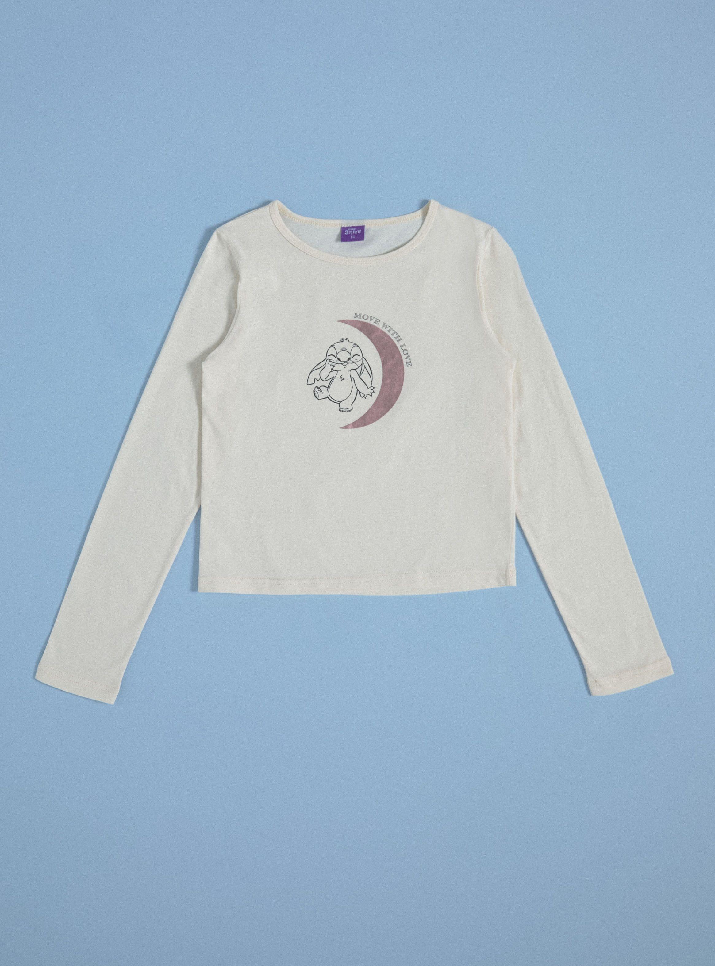 Polera Manga Larga con Focal Print Stitch-2