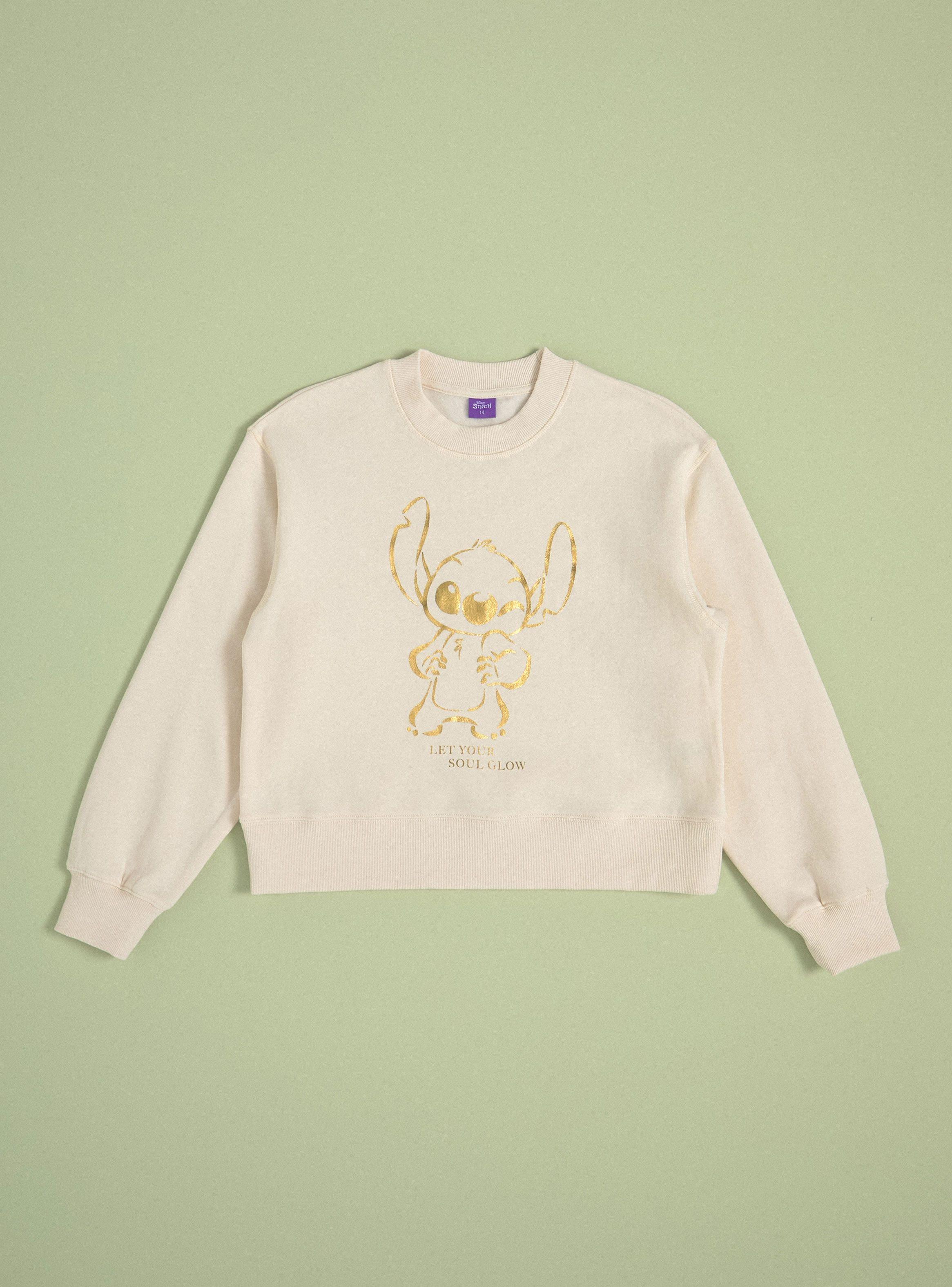 Polerón Crew con Focal Print Stitch-2