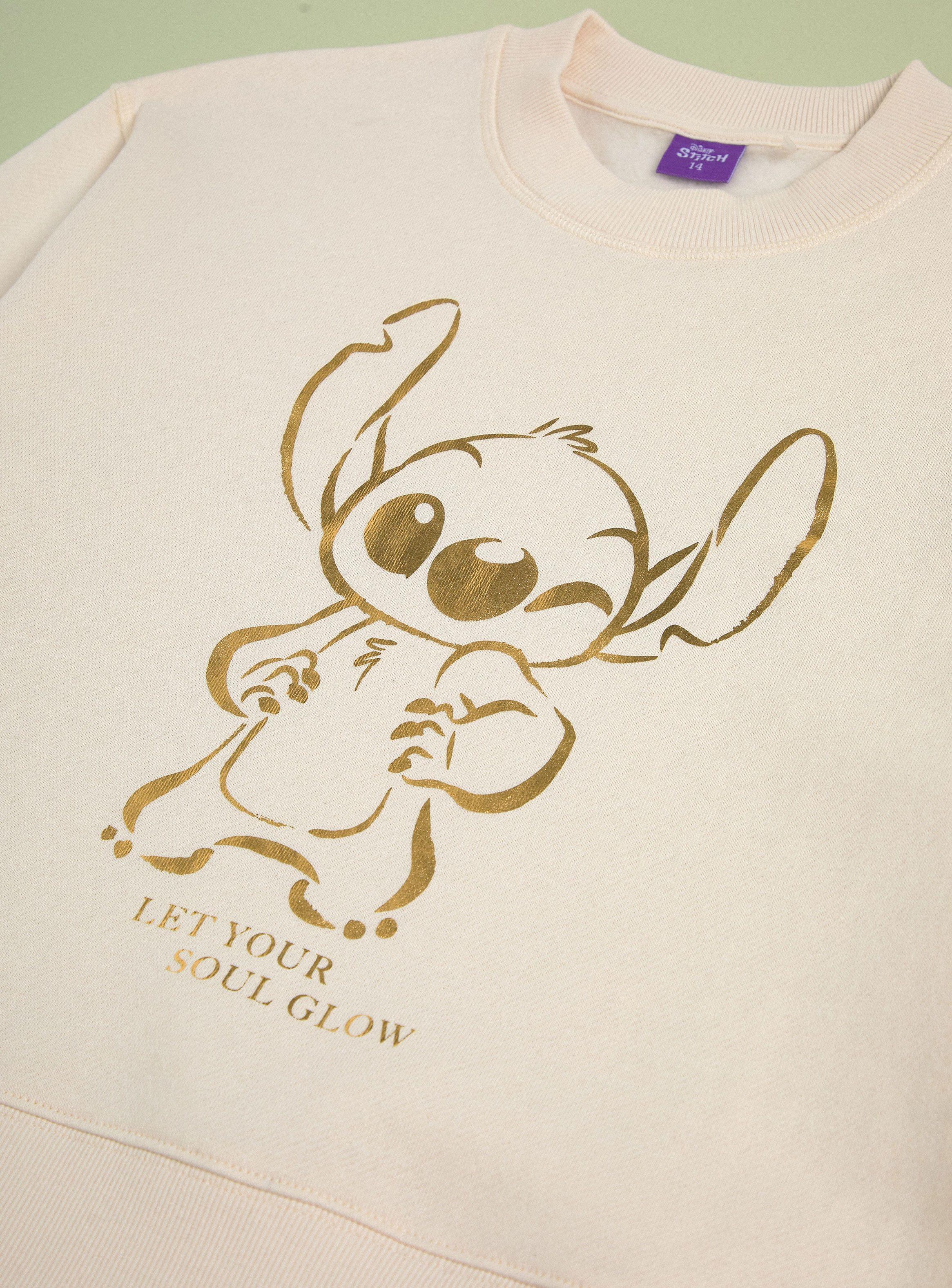Polerón Crew con Focal Print Stitch-4