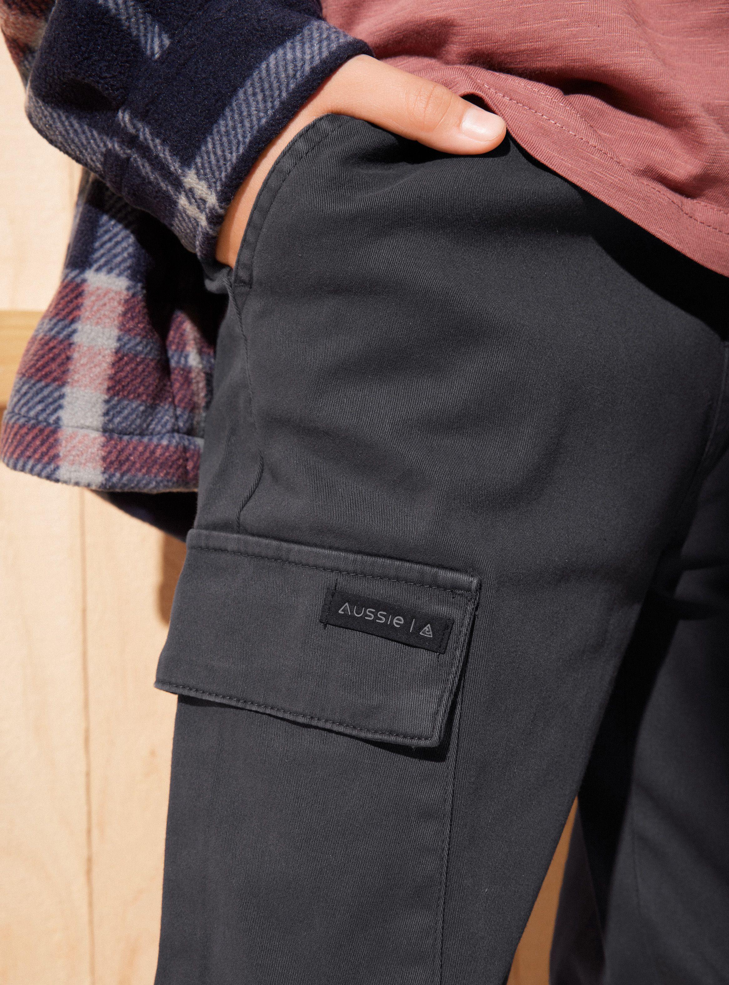 Pantalón con Bolsillos Cargo-1