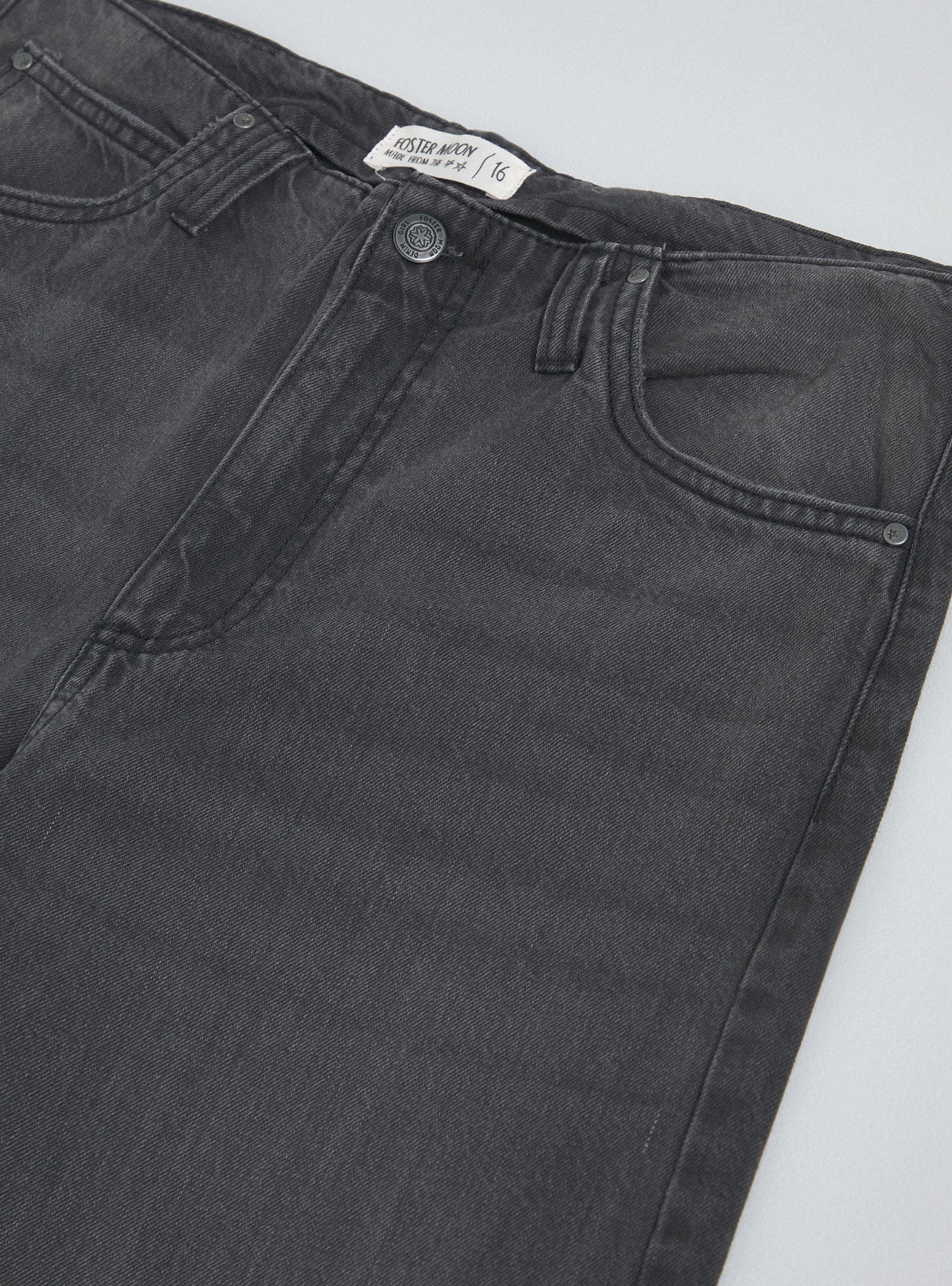 Jeans con Bolsillo Cargo Estilo Wide Leg-3