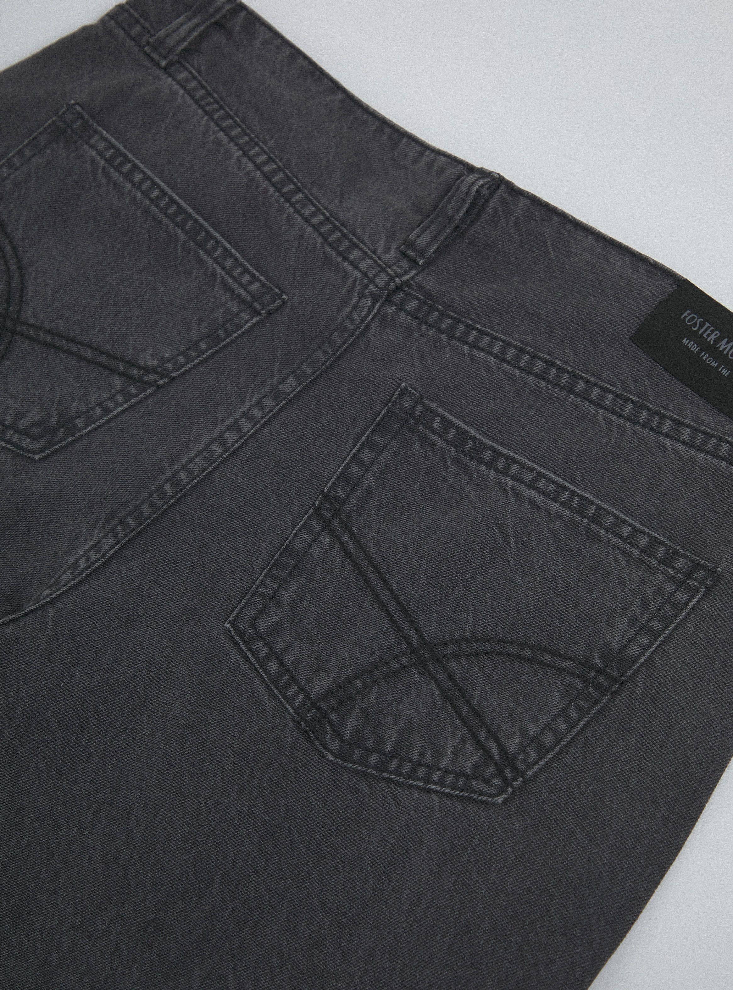 Jeans con Bolsillo Cargo Estilo Wide Leg-4
