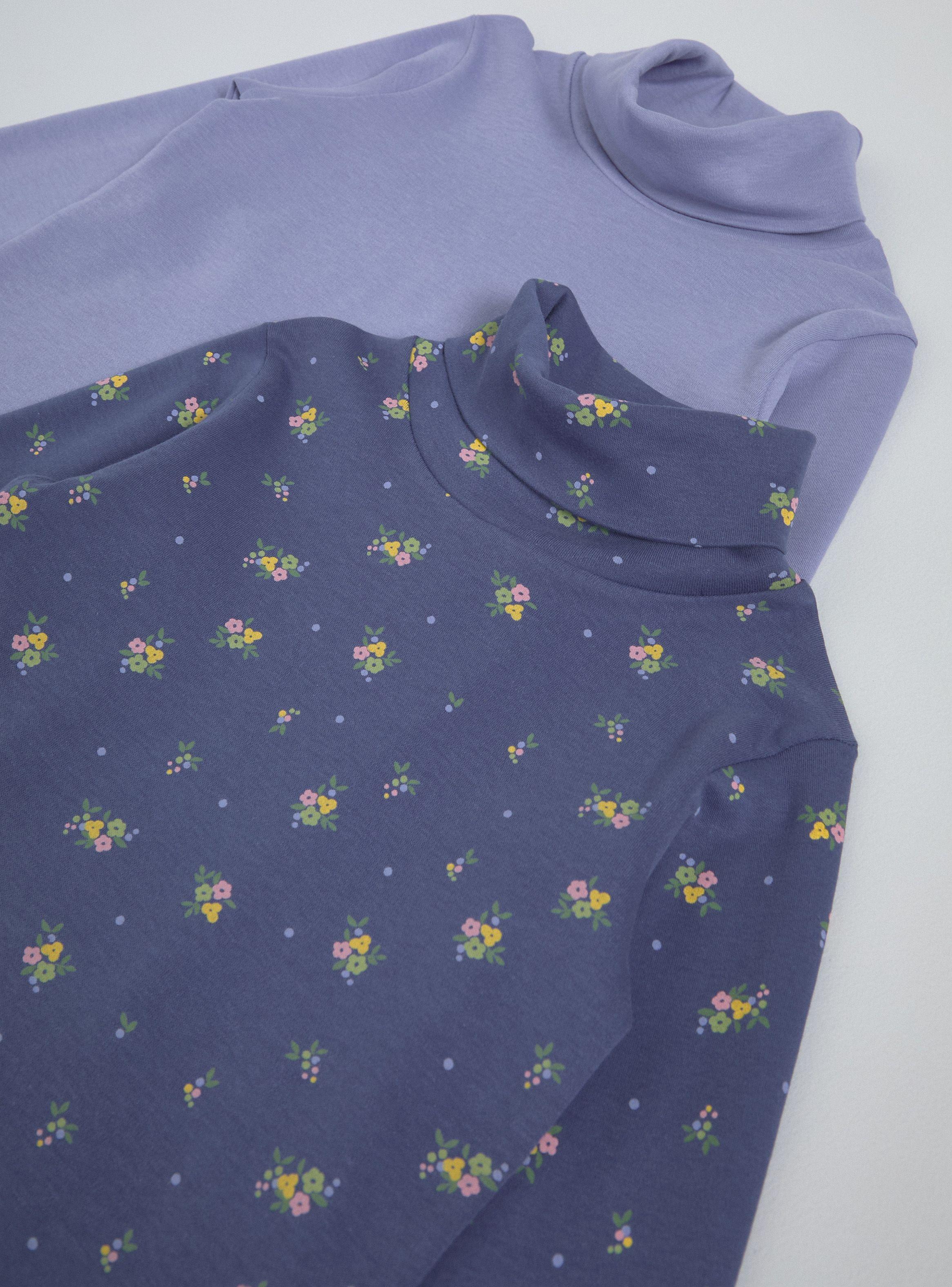 Polera Bipack Beatle Liso Estampado-4