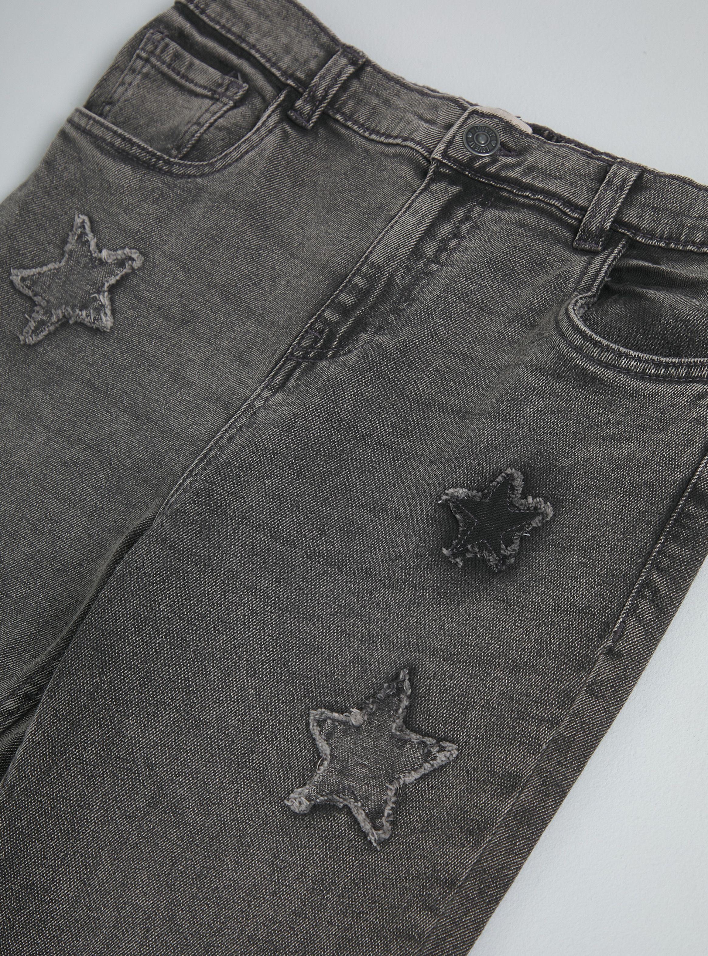 Jeans Estampado Estrella-3