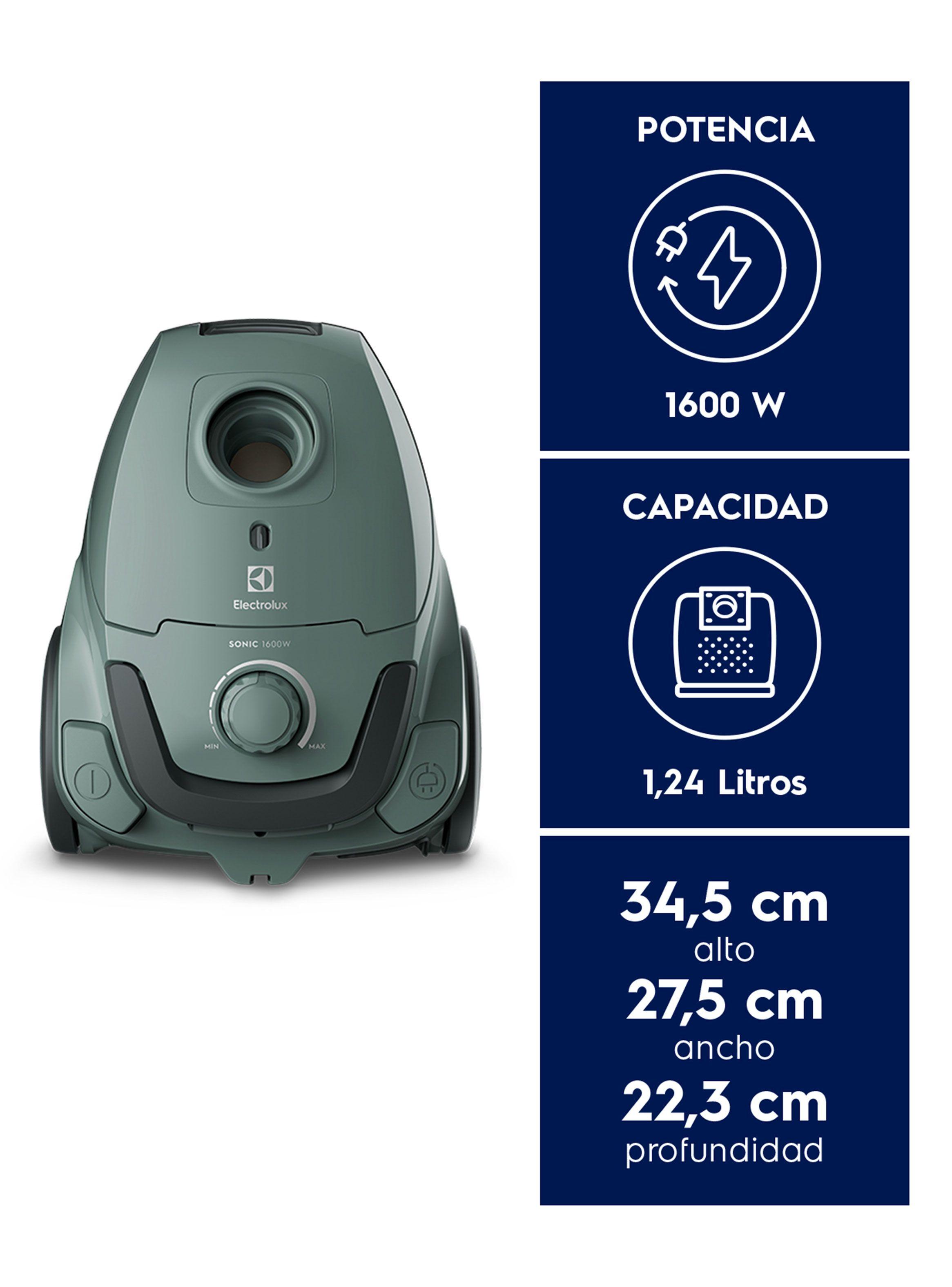 Aspiradora de Arrastre 1600W Sonic BGG11 Verde-2