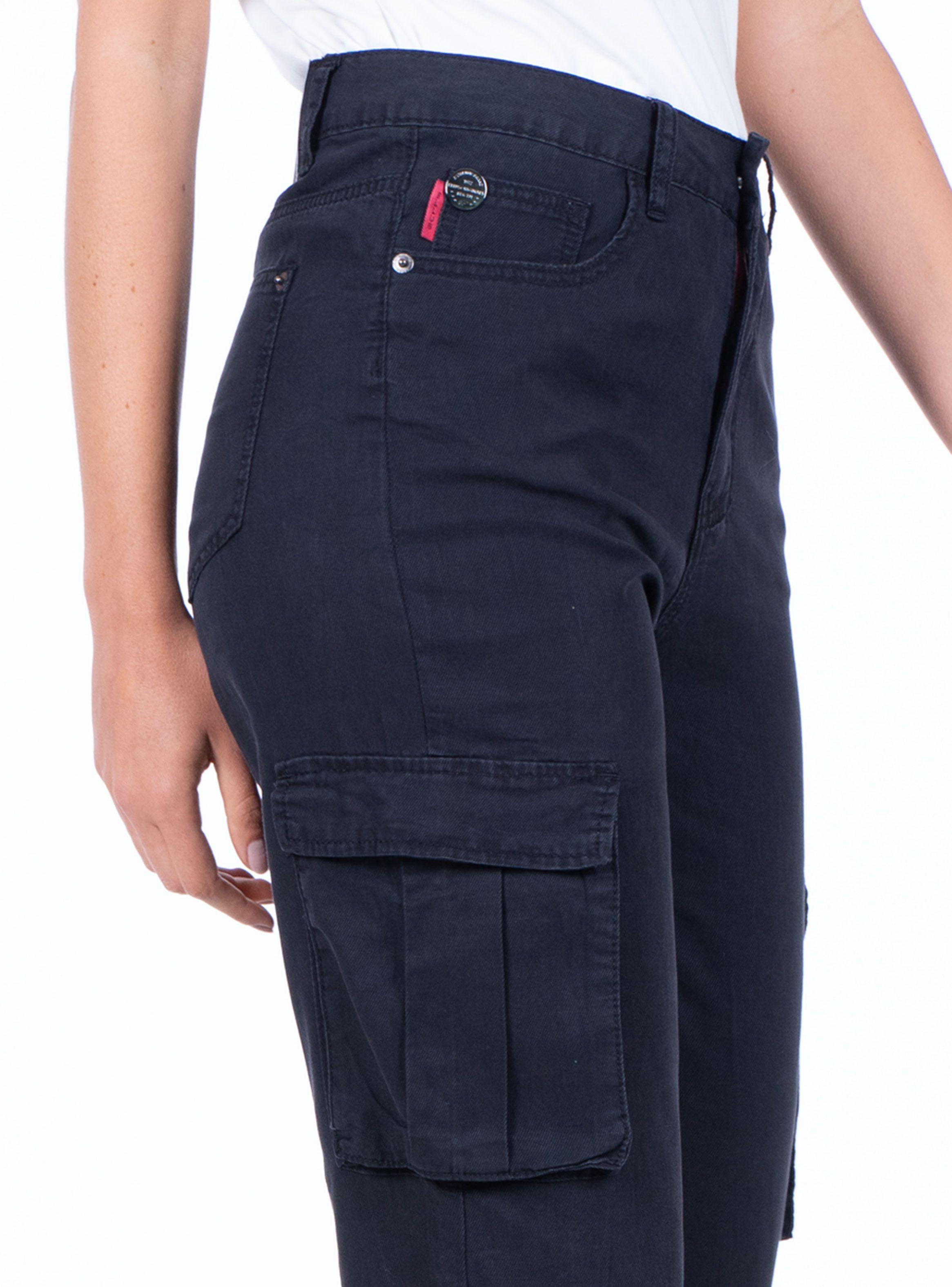Jeans 90s Tiro Ultra Alto Black Color Lightweight-2