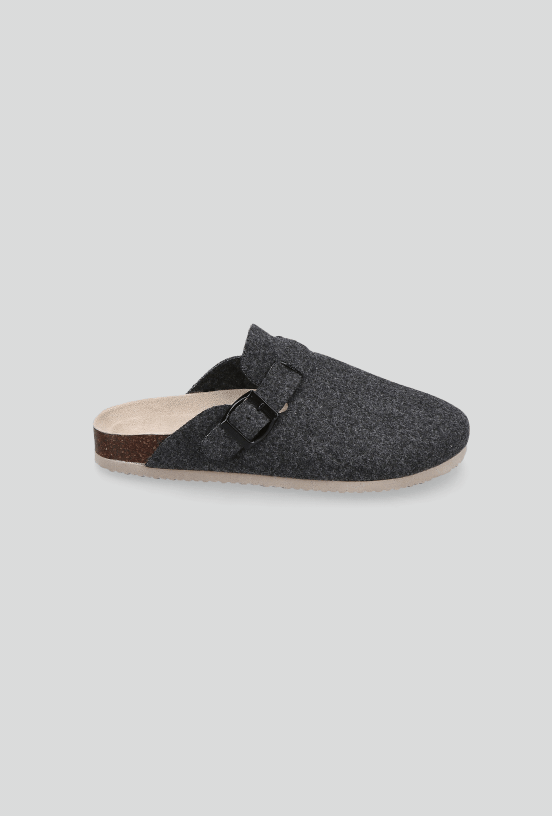 Pantufla 1 Color con Hebilla Tipo Sueco-3