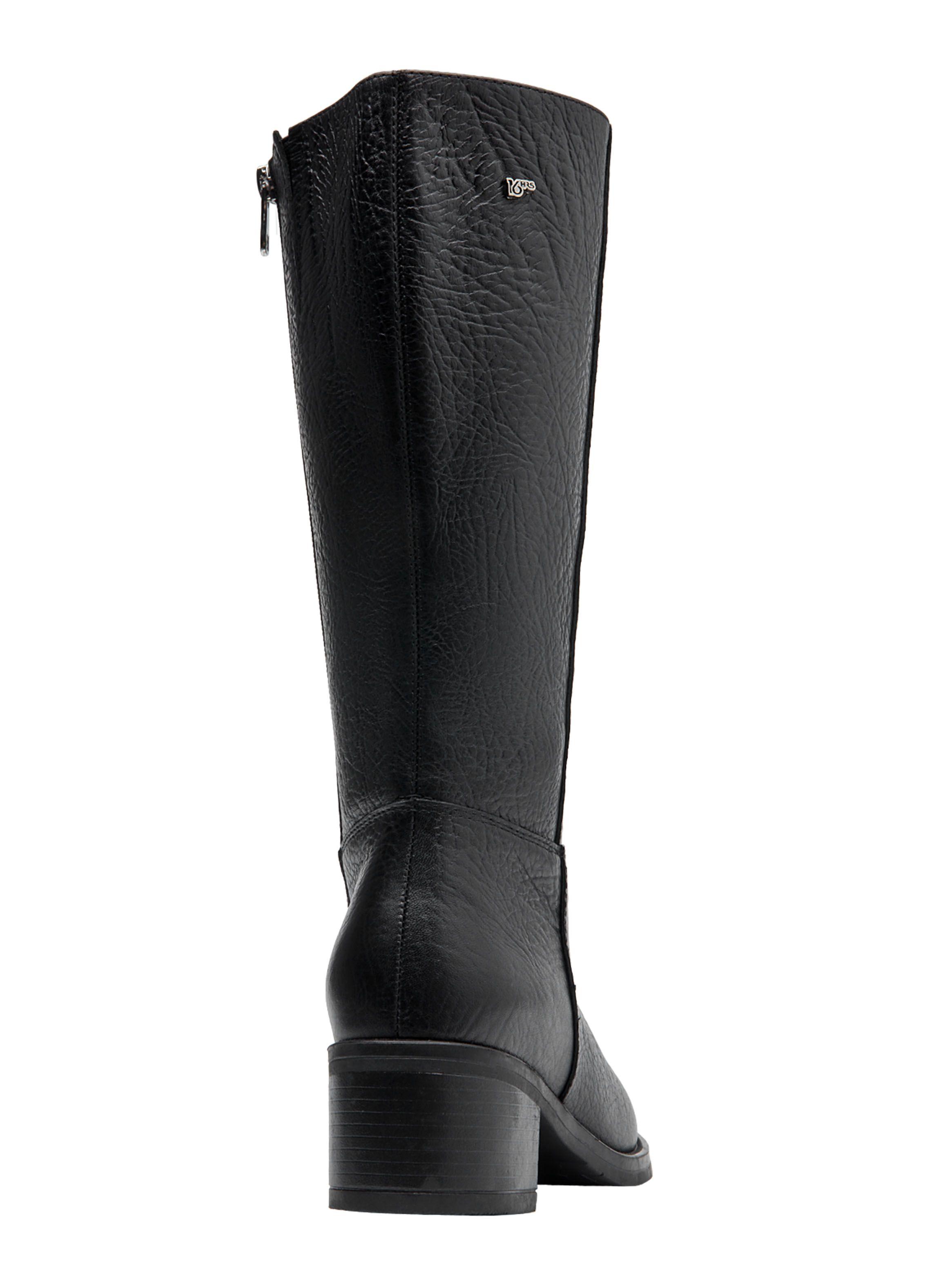 Bota Cuero Texturizada L023 Mujer-4