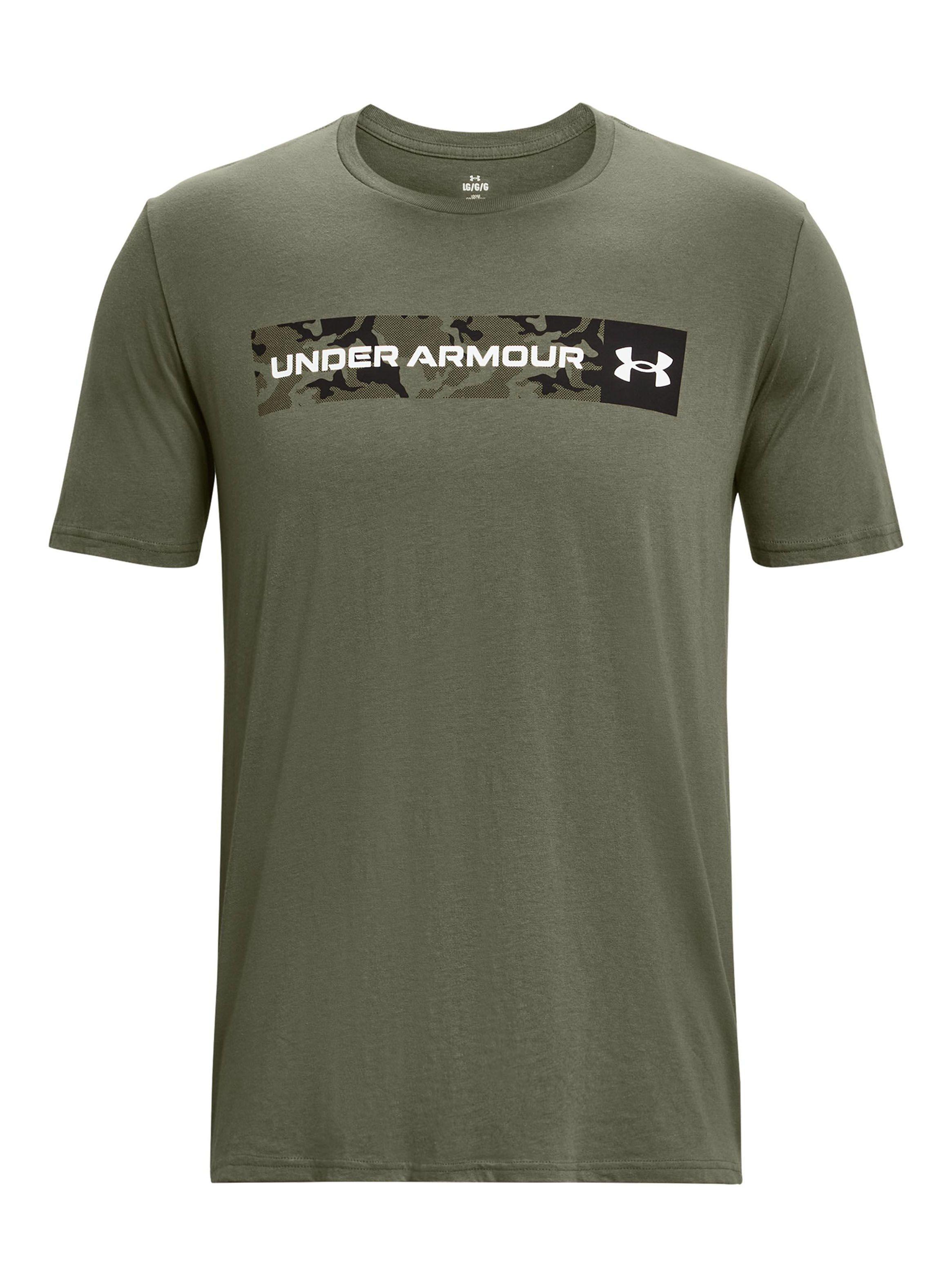 Polera Camo Chest Stripe Ss de Under Armour