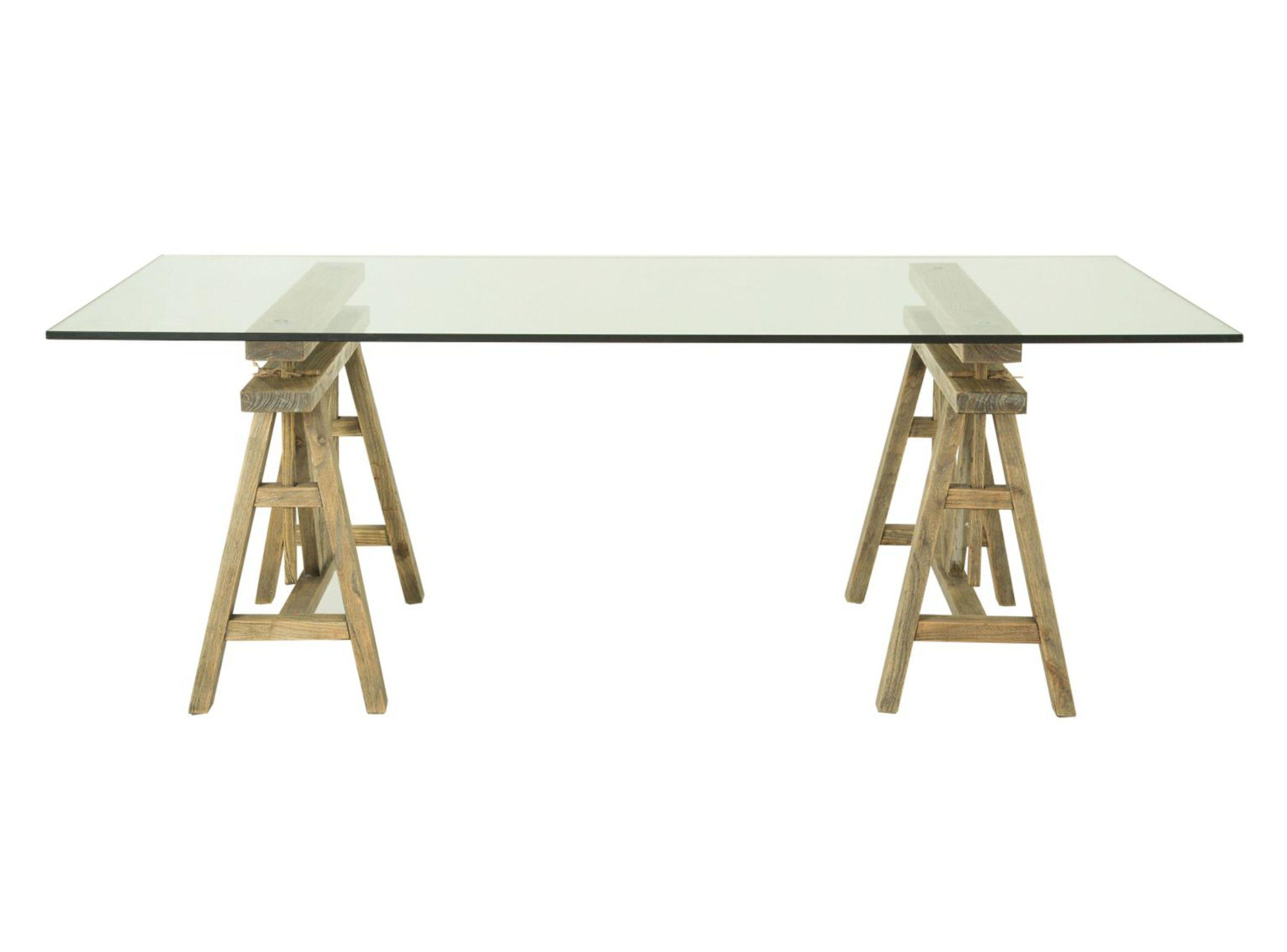 Mesa de Comedor Vidrio Zarges 6 Personas Alaniz Home-0