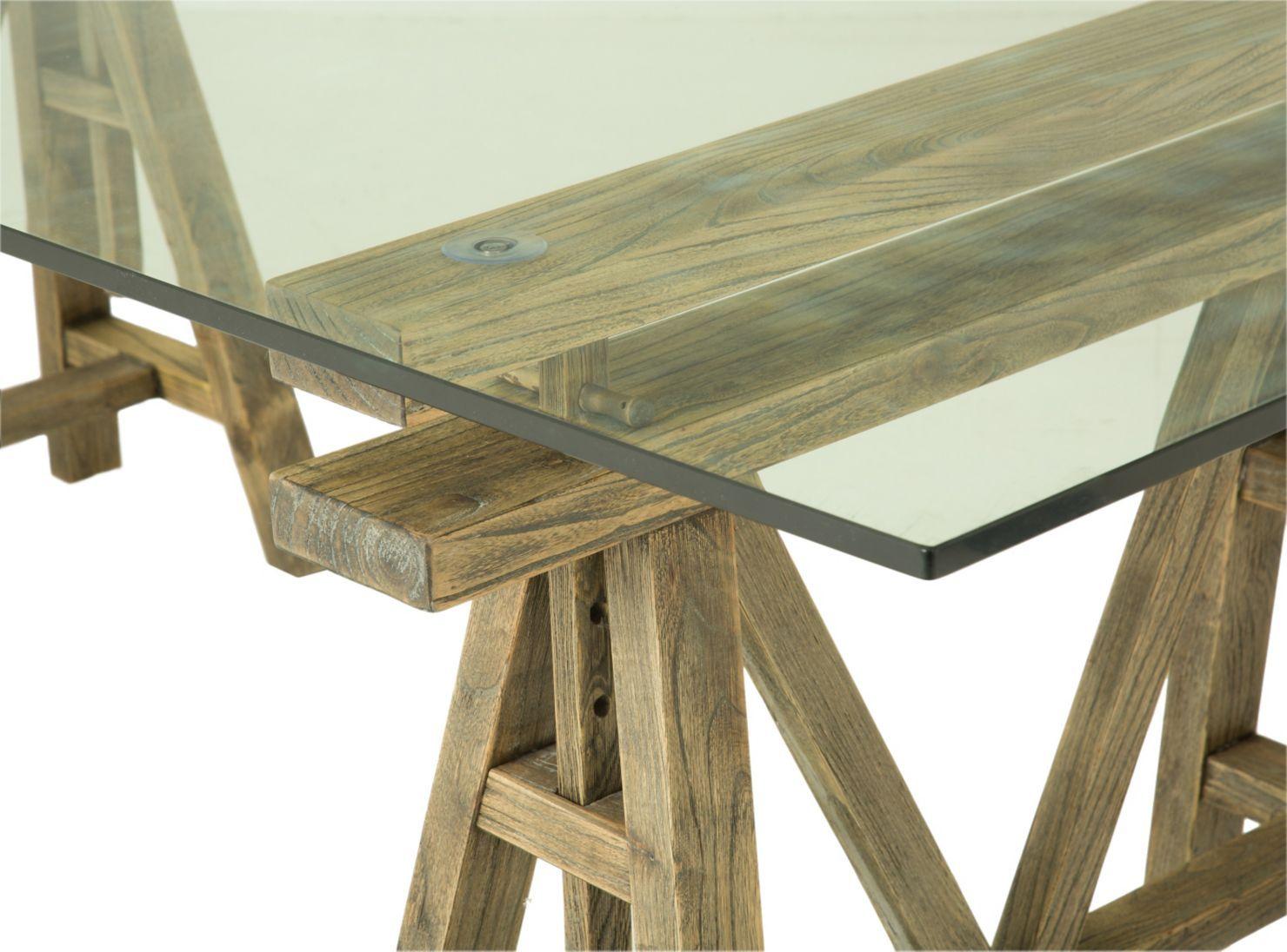 Mesa de Comedor Vidrio Zarges 6 Personas Alaniz Home-2