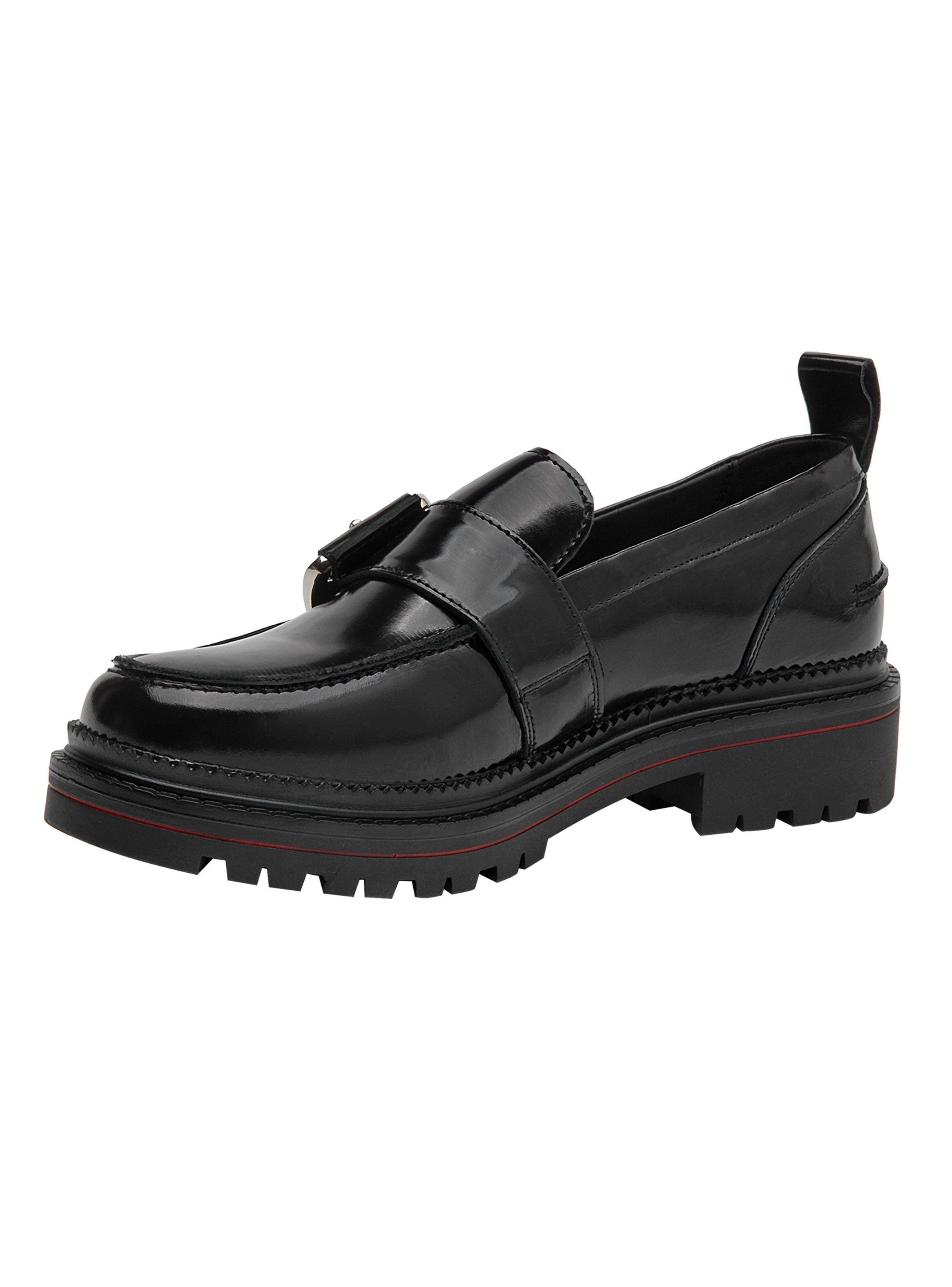 Mocasín Charol con Hebilla Cuero J235 Mujer-3