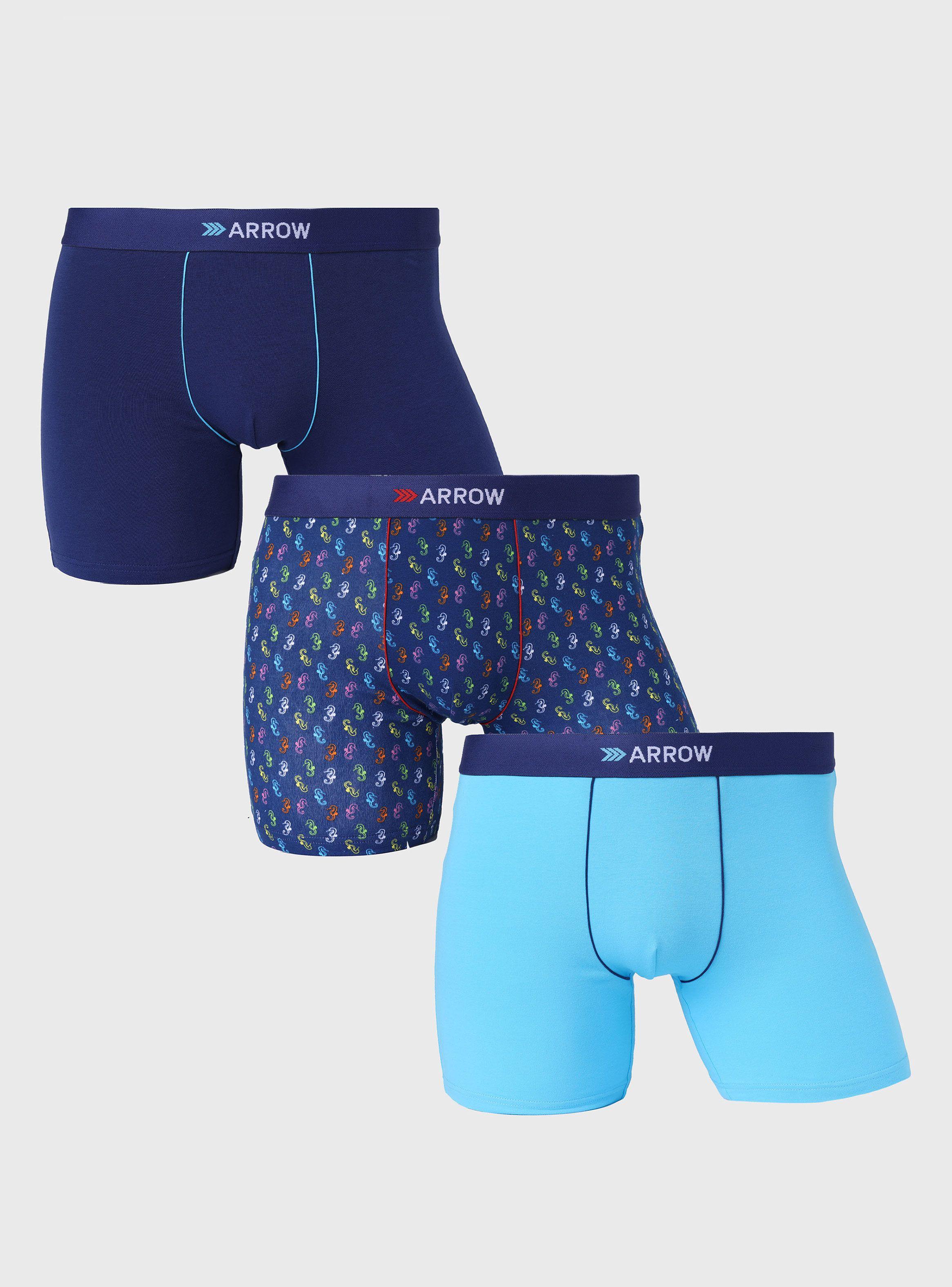 Boxer Pack 3 Blu Print de Arrow
