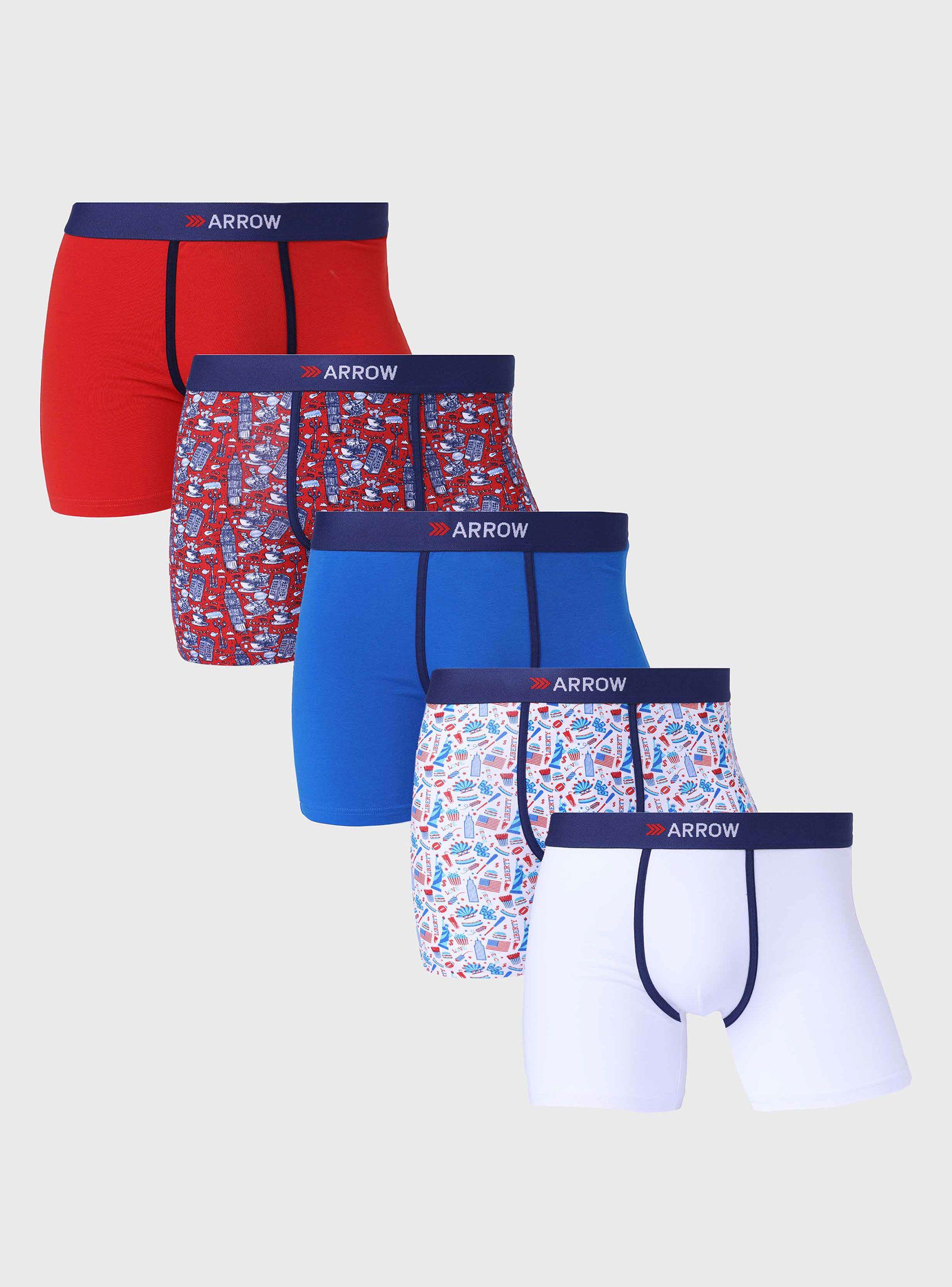 Boxer Pack 5 Bassic Print de Arrow