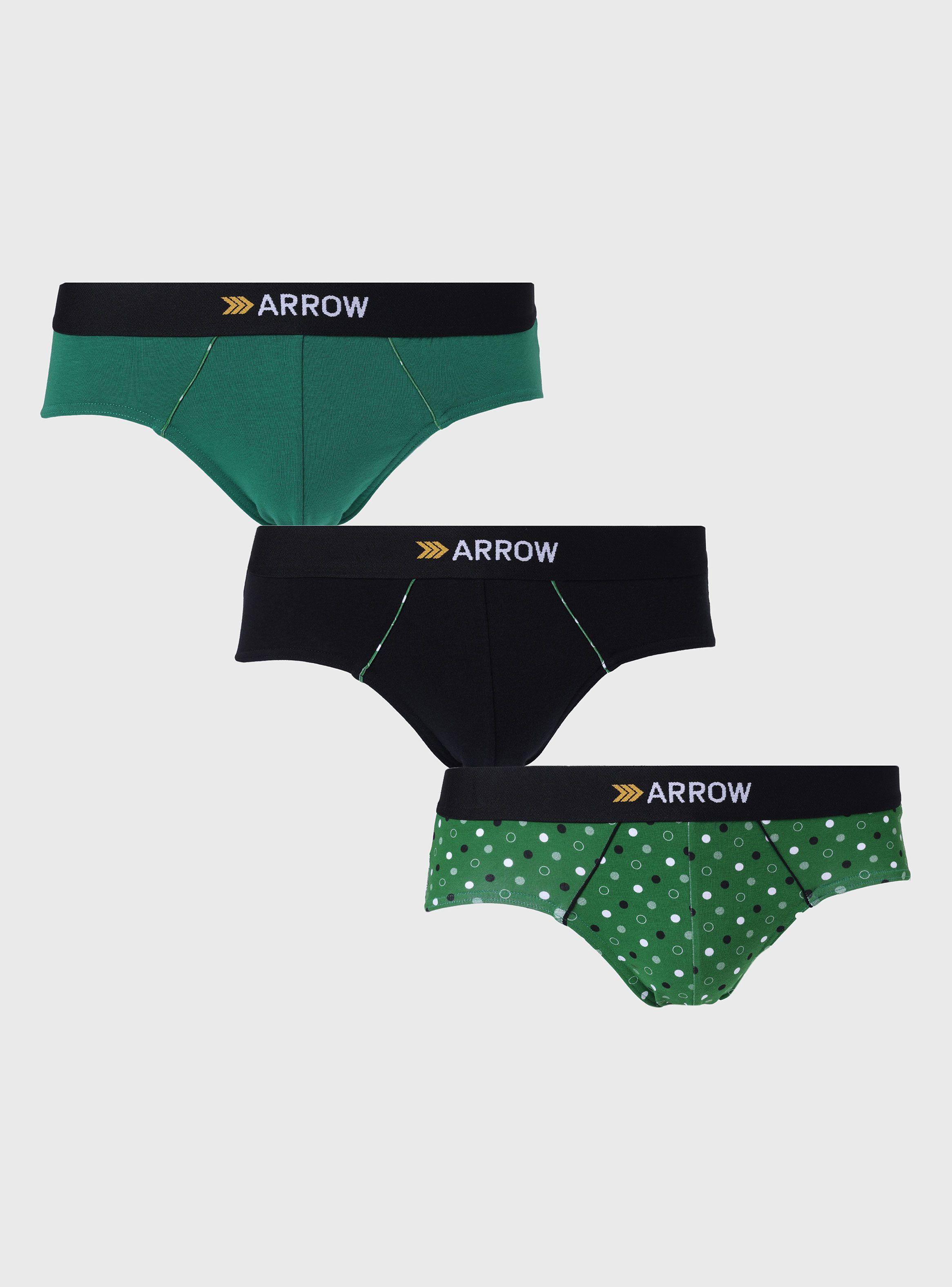 Slip Pack 3 Gre Print Bassic de Arrow