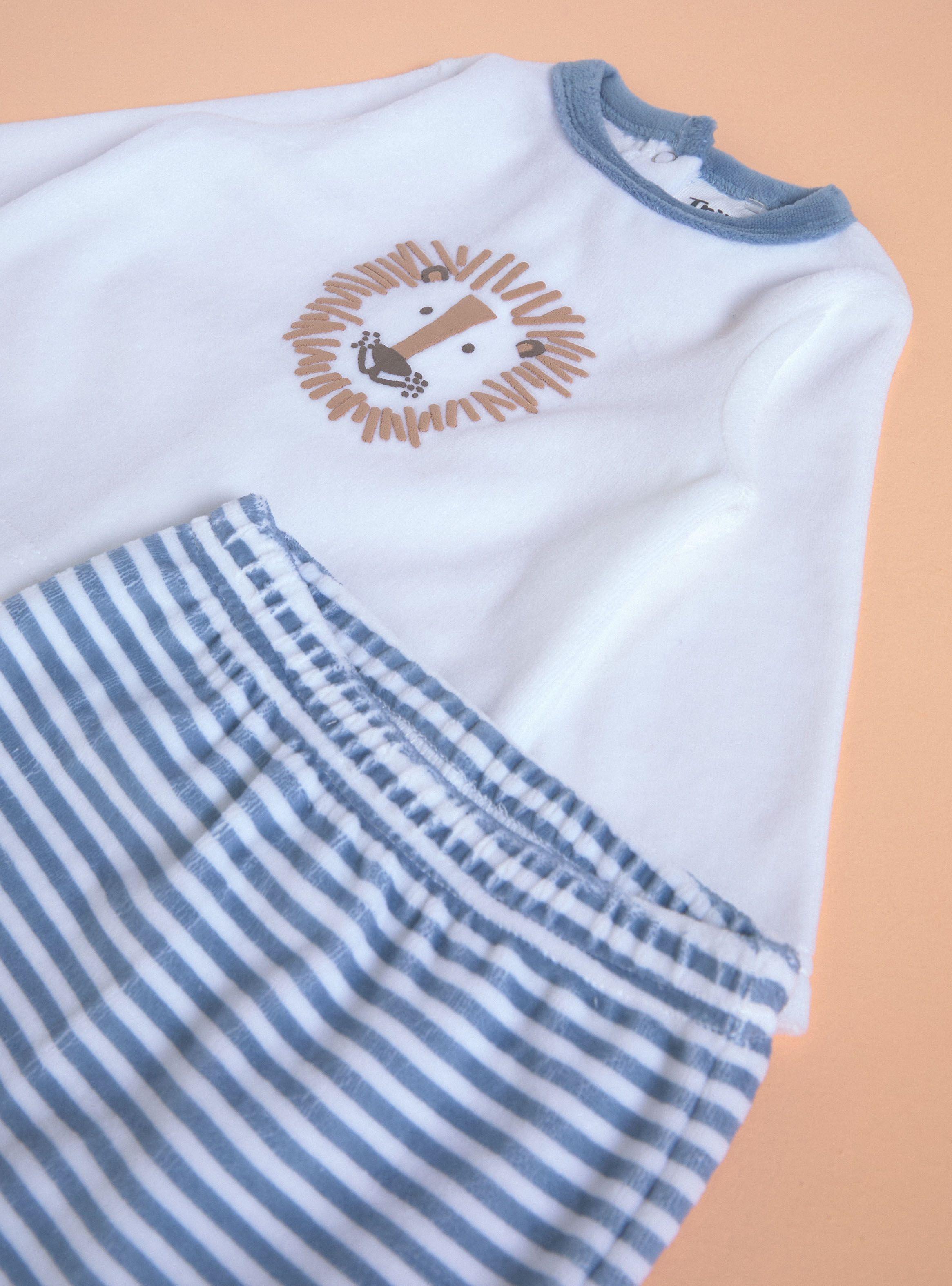 Conjunto Estampado de Velour-2