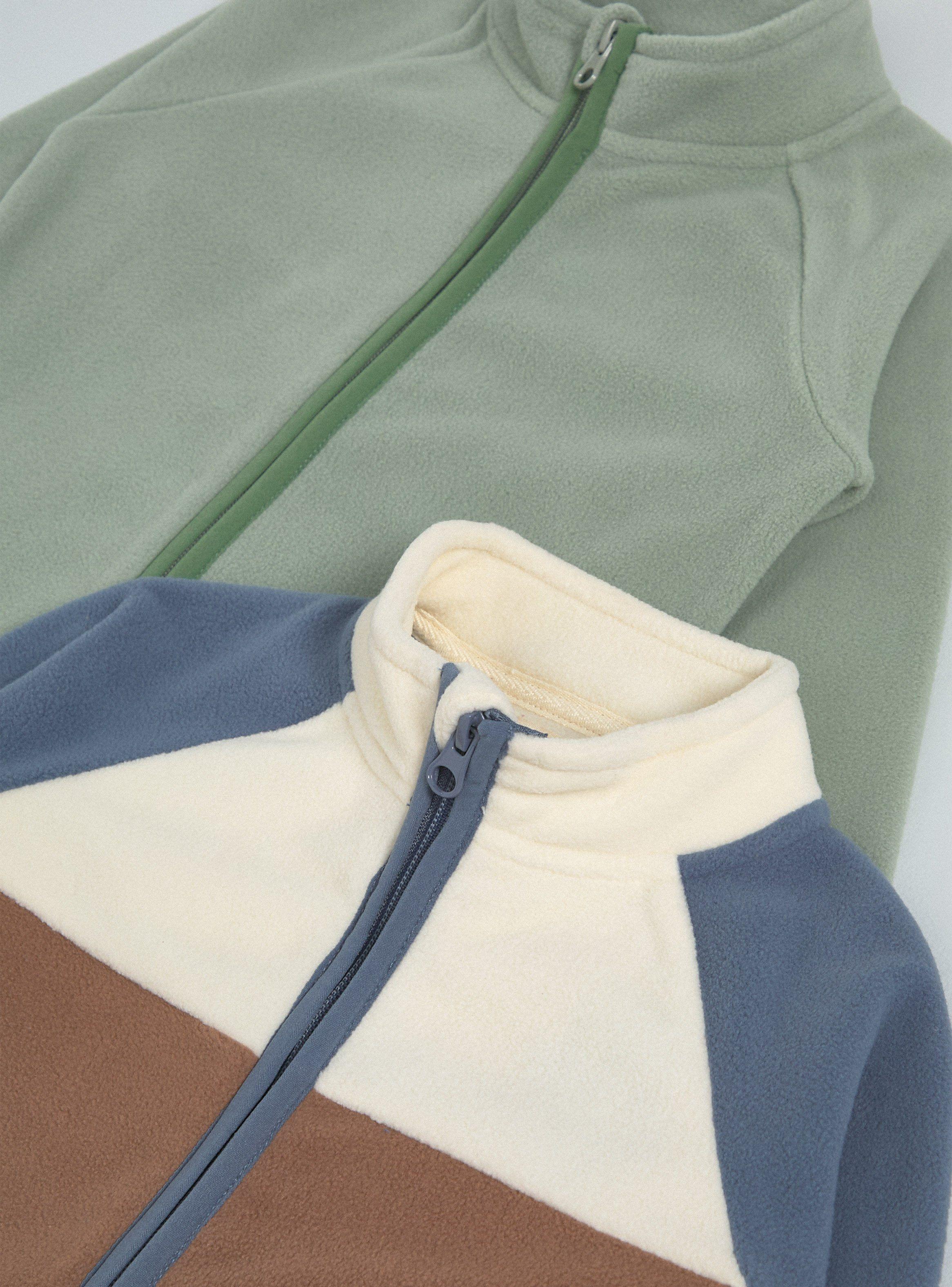 Polerón de Polar Bipack Uno Estampado y Otro Liso-2