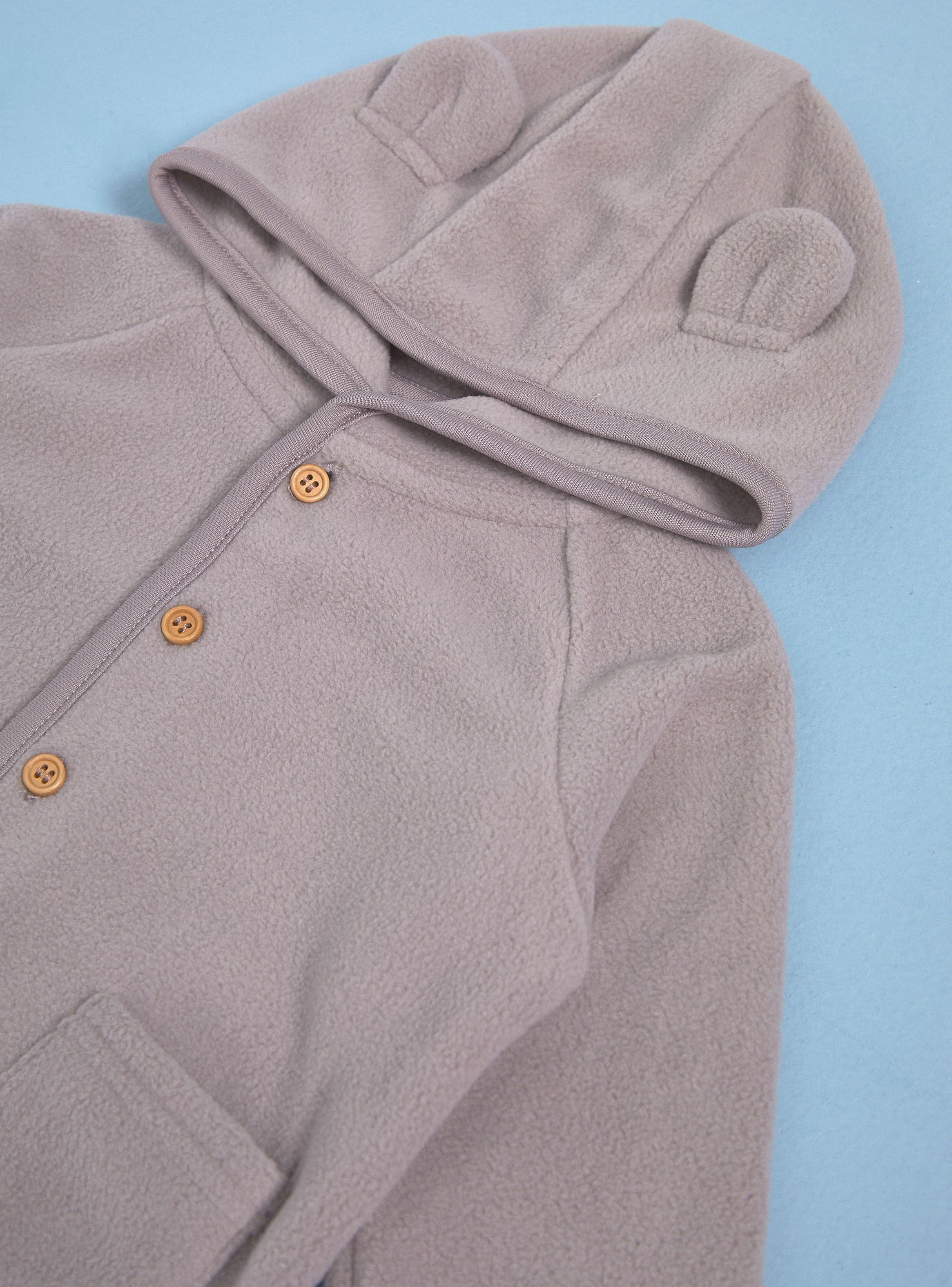 Chaqueta de Polar con Botones Delatneros-2