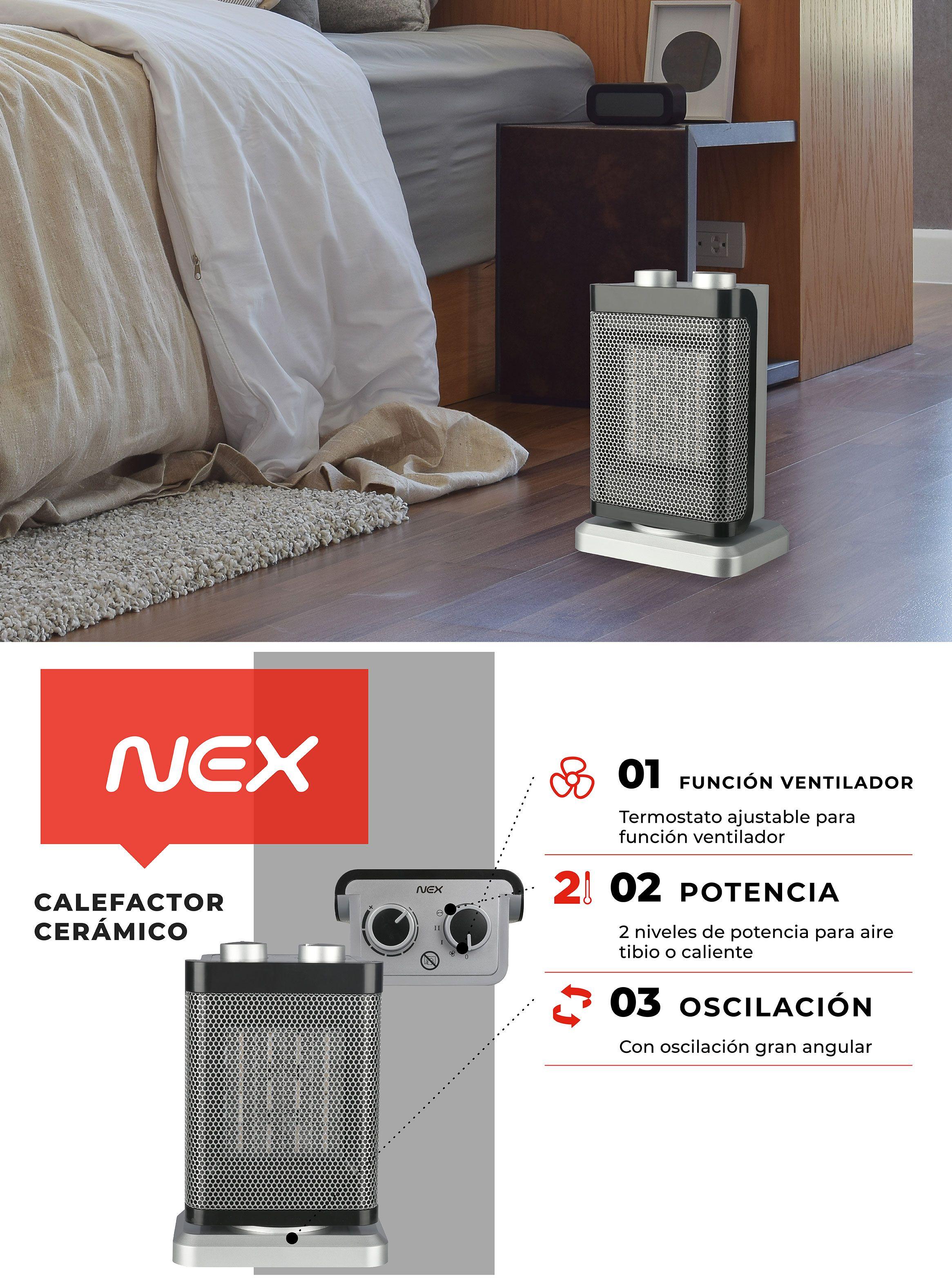 Calefactor Cerámico 1500W HFH6525-4