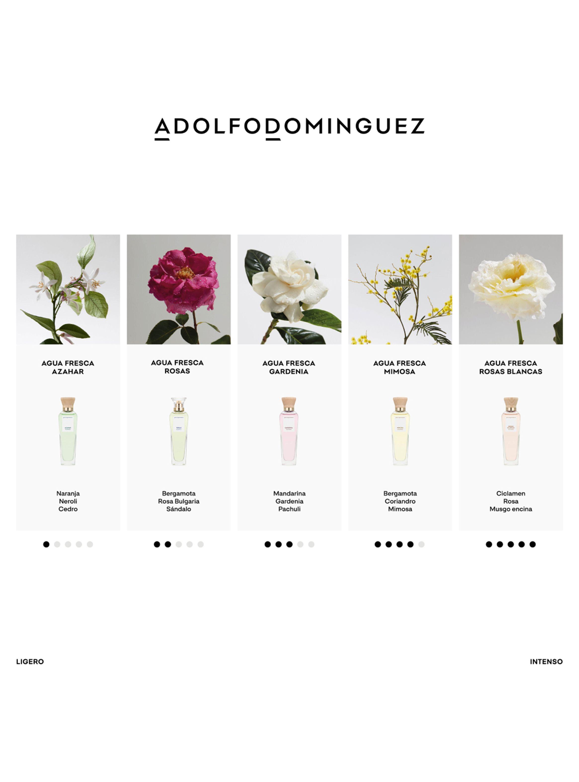 Set Perfume Agua Fresca de Rosas EDT Mujer 120ml + Megaspritzer 10ml + Loción Corporal 75ml-3
