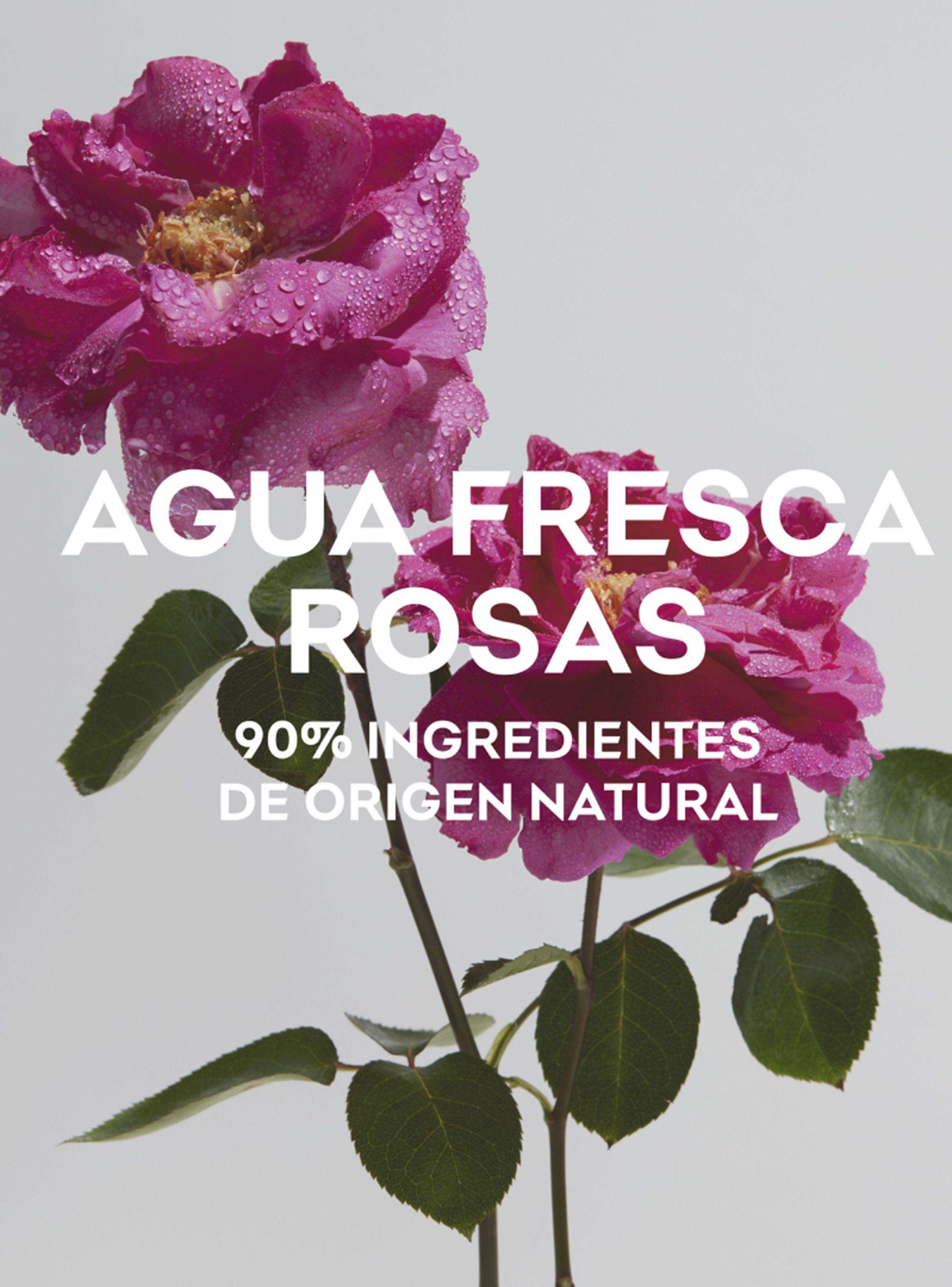 Set Perfume Agua Fresca de Rosas EDT Mujer 120ml + Megaspritzer 10ml + Loción Corporal 75ml-2
