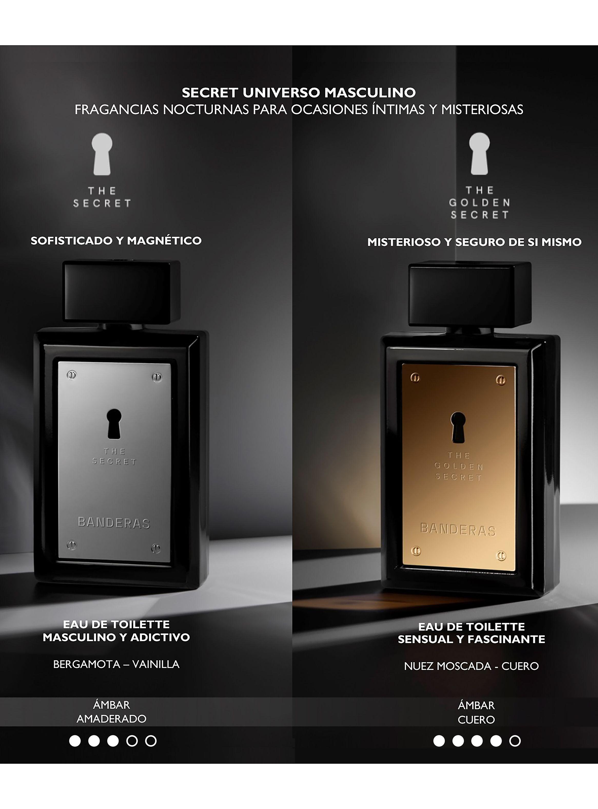Set Perfume The Golden Secret EDT Hombre 100ml + Desodorante 150ml-4