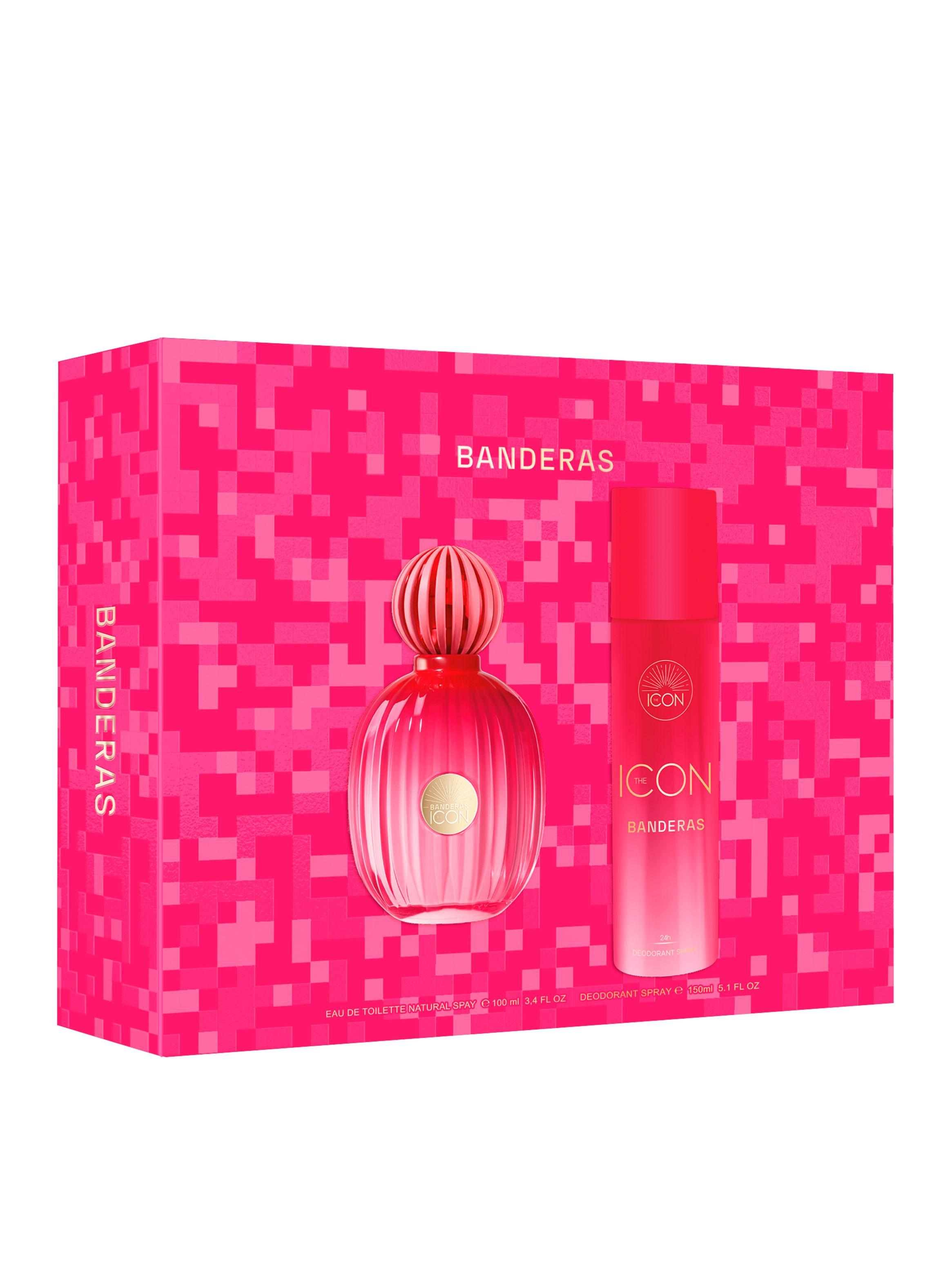 Set Perfume The Icon Woman EDP Mujer 100ml + Desodorante 150ml-0