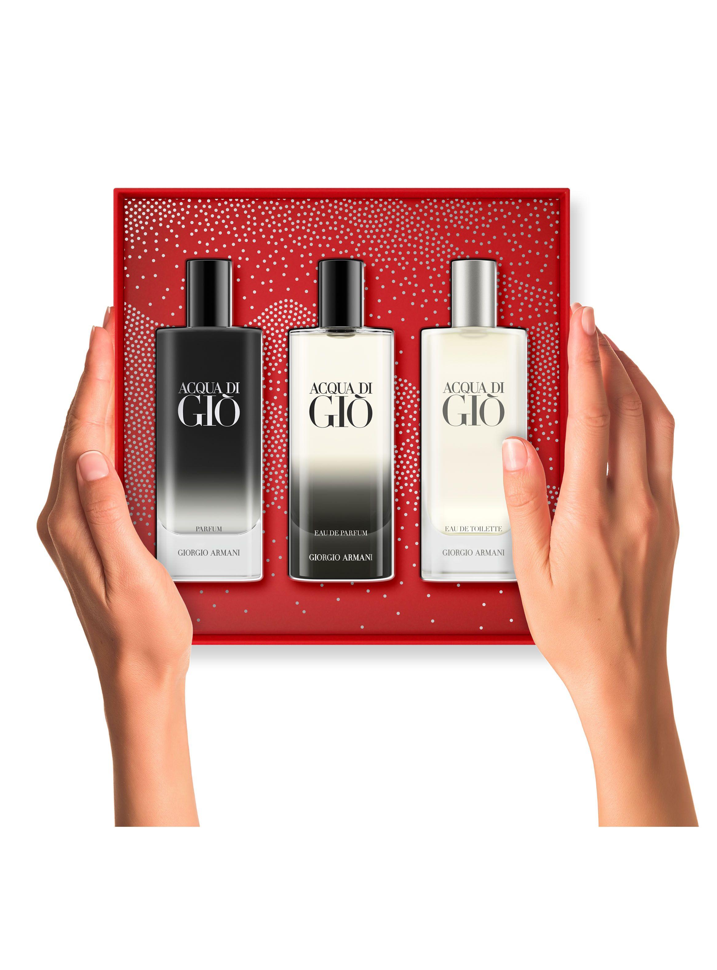 Set Perfume Acqua Di Giò Parfum Hombre 15ml + EDP 15ml + EDT 15ml Giorgio Armani-3