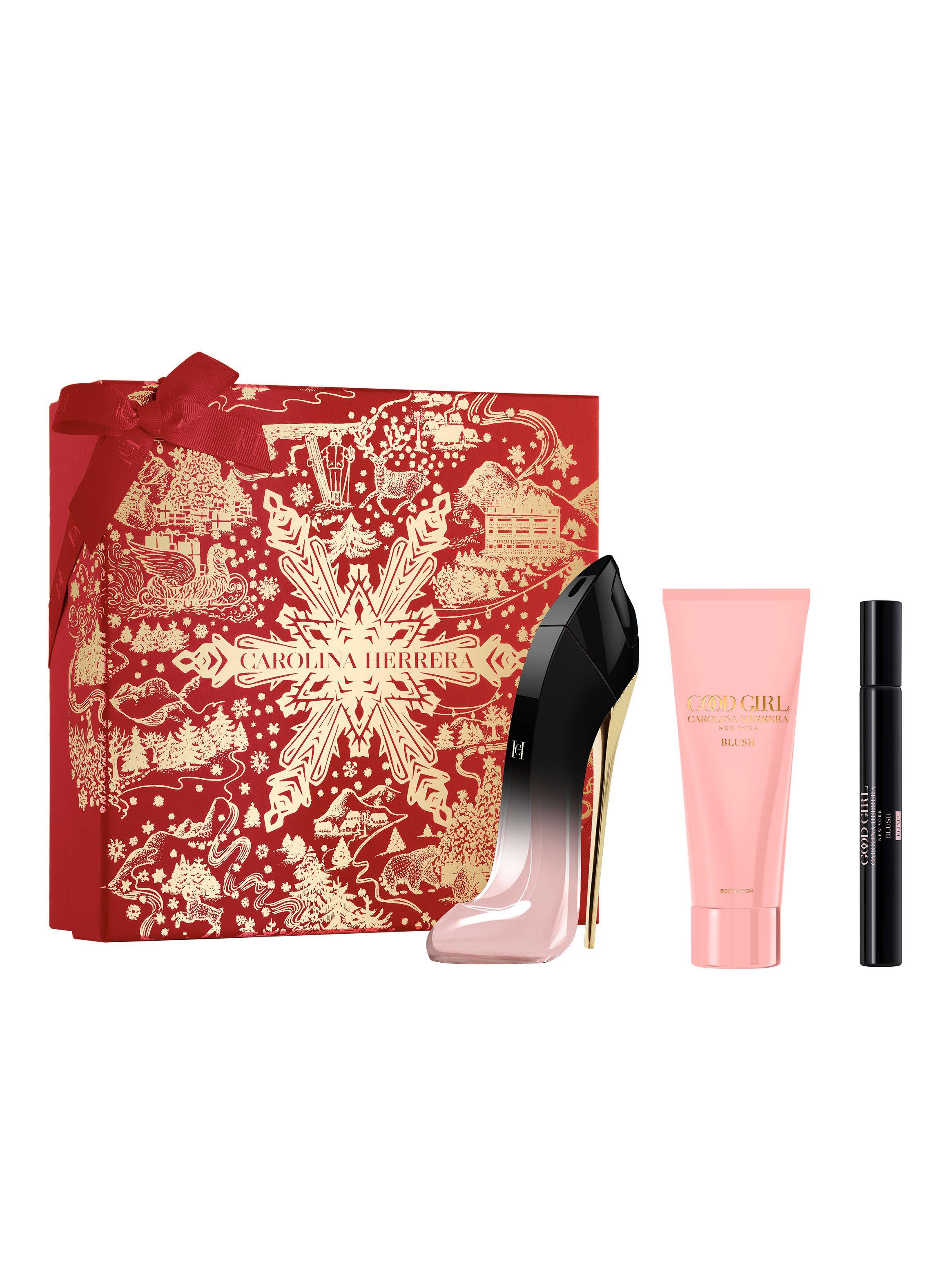 Set Perfume Good Girl Blush Elixir EDP Mujer 80 ml + 10 ml + Body Lotion 100 ml Carolina Herrera-0