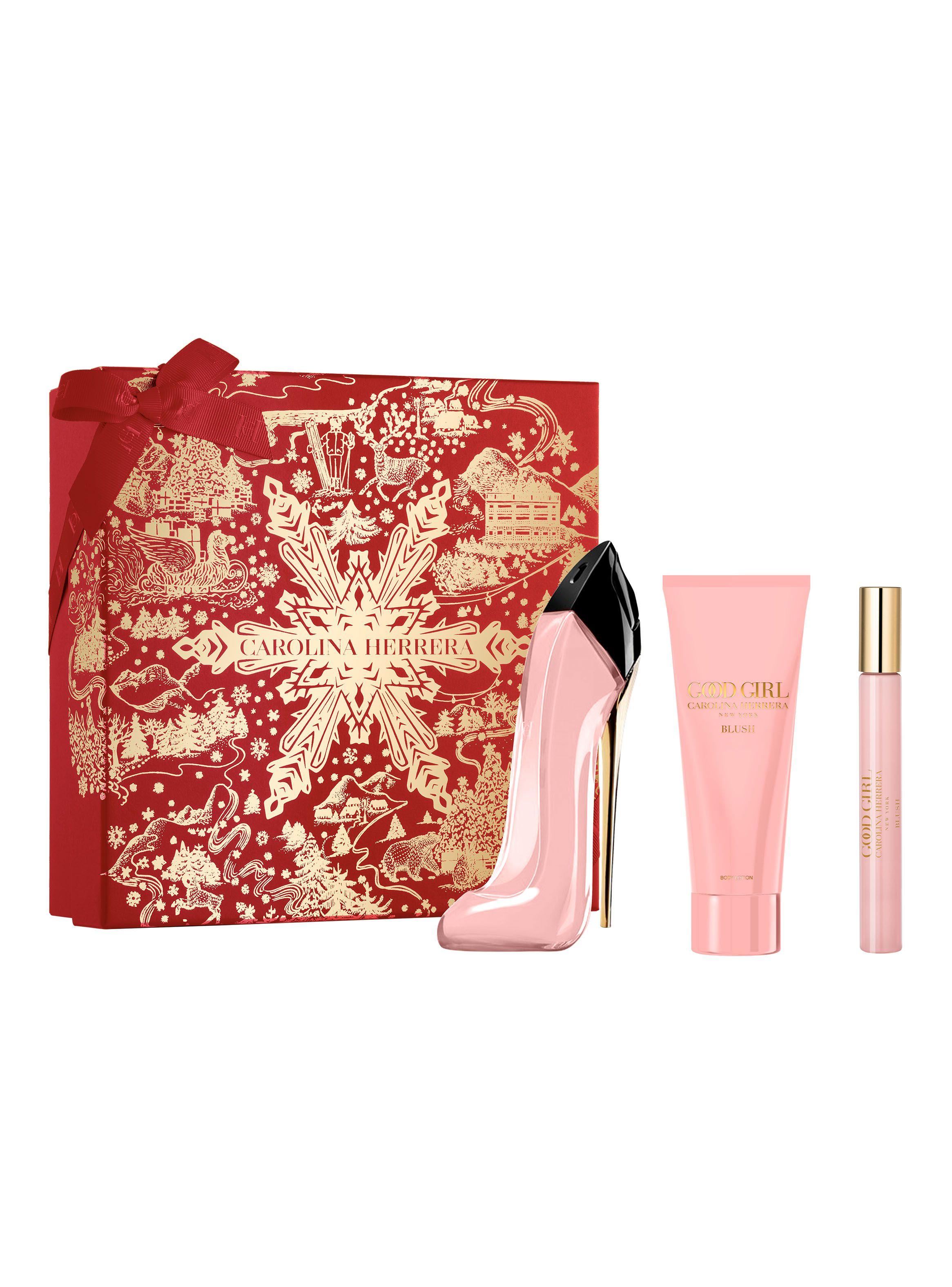 Set Perfume Good Girl Blush EDP Mujer 80 ml + 10 ml + Body Lotion 100 ml Carolina Herrera-0