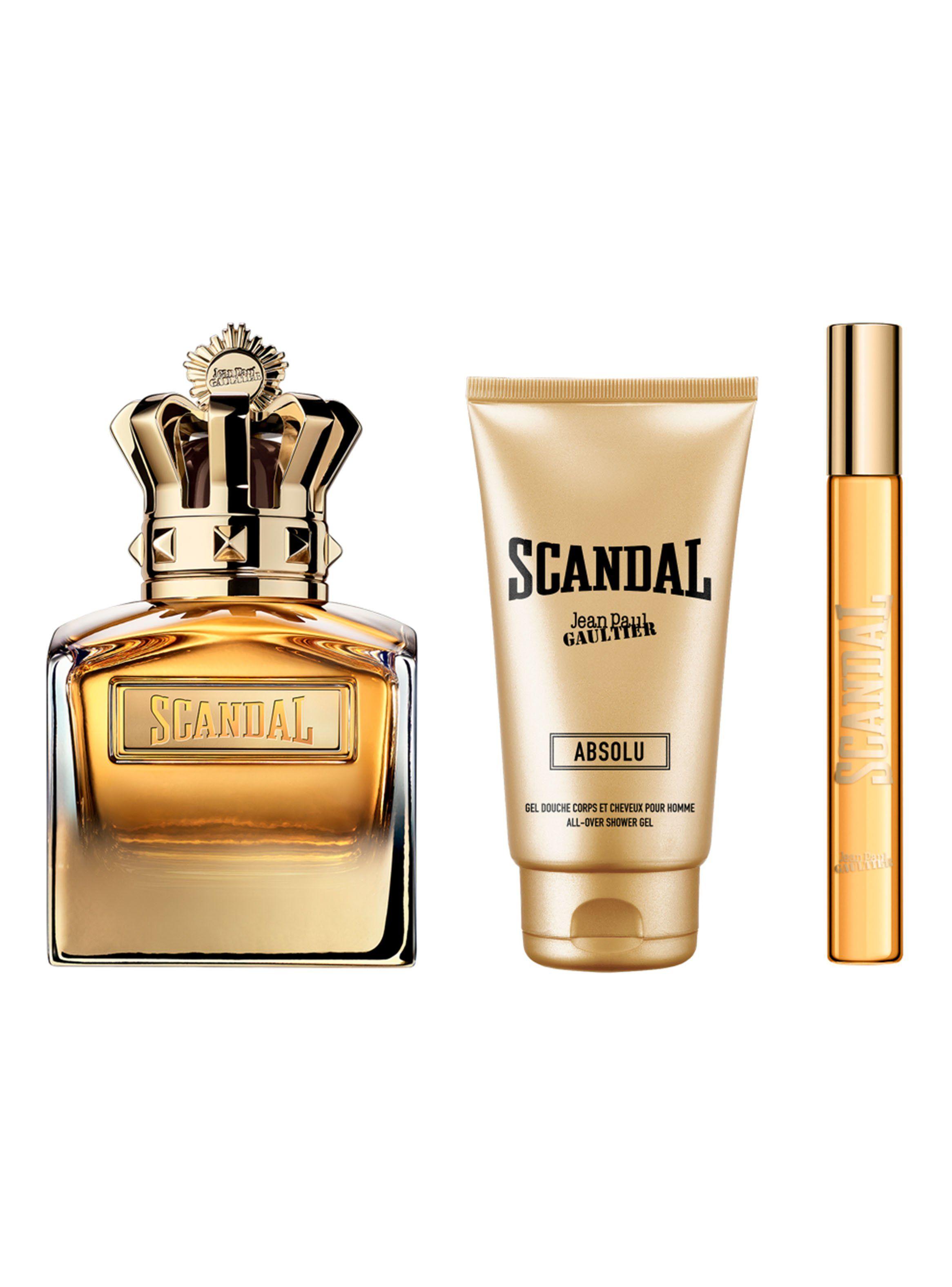 Set Perfume Scandal Absolu EDP Hombre 100 ml + 10 ml + Shower Gel 75 ml Jean Paul Gaultier-0