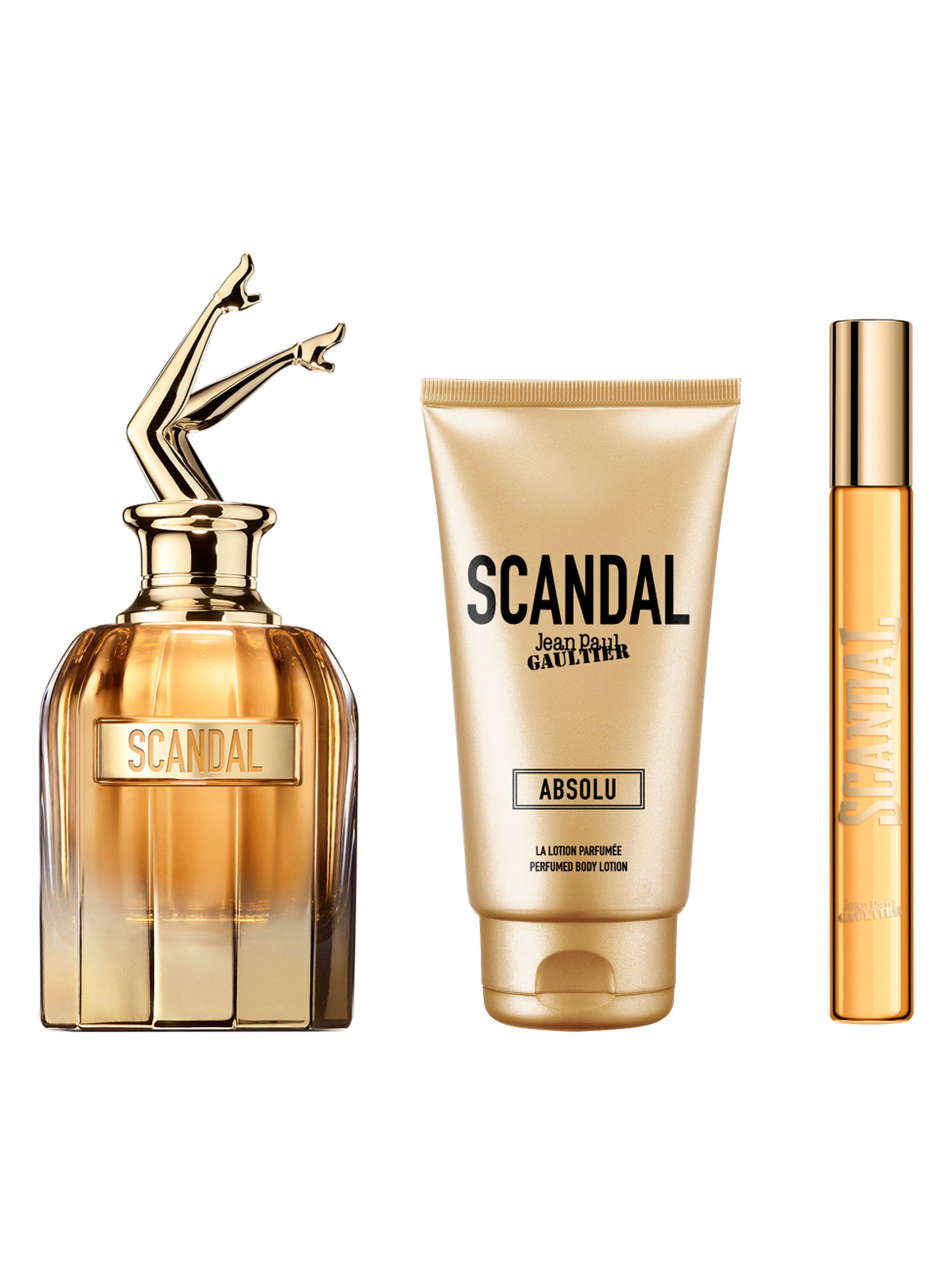 Set Perfume Scandal Absolu EDP Mujer 80 ml + 10 ml + Body Lotion 75 ml Jean Paul Gaultier-0
