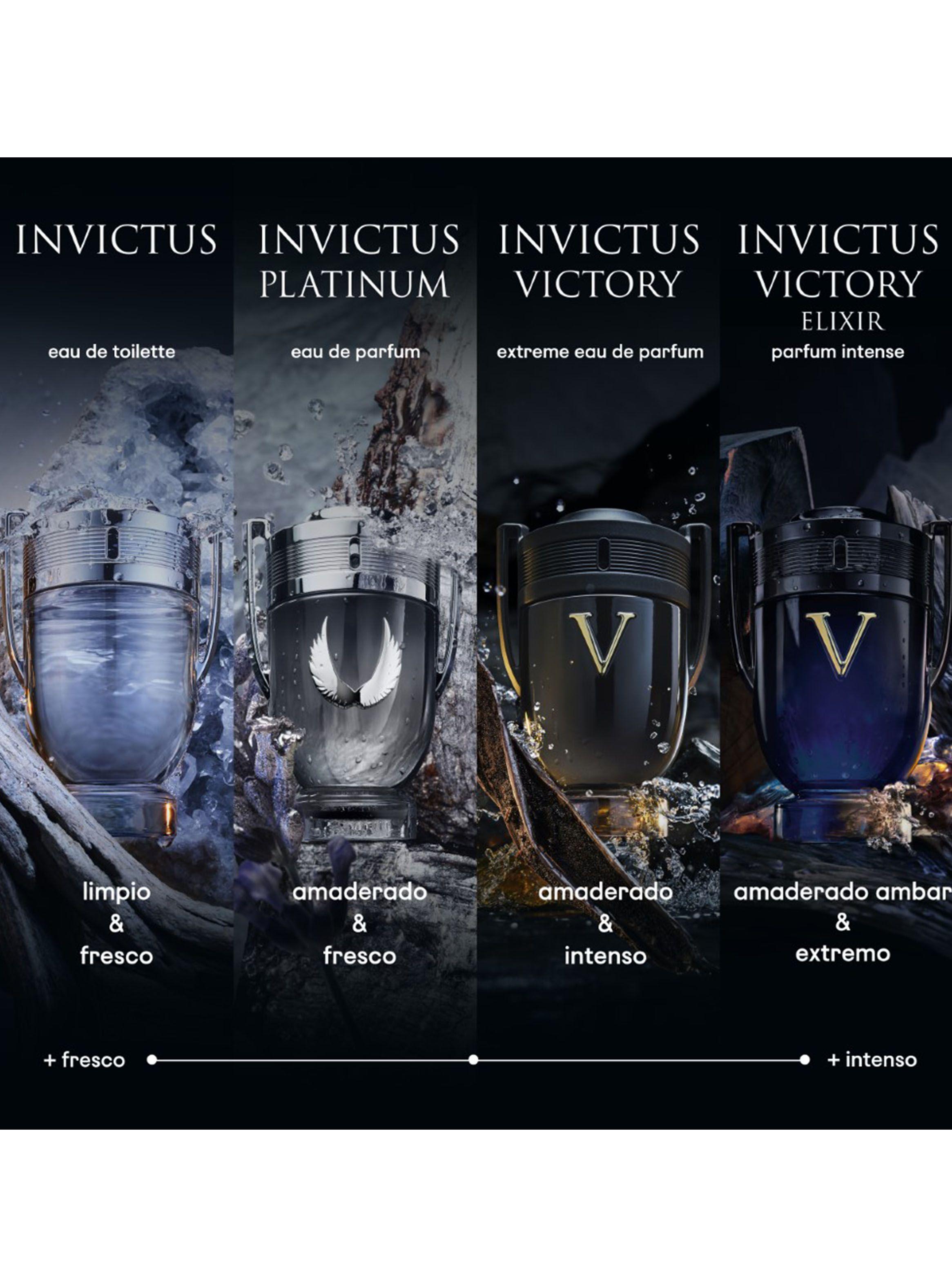 Set Perfume Invictus EDT Hombre 100 ml + 10 ml + Desodorante 150 ml Rabanne-4