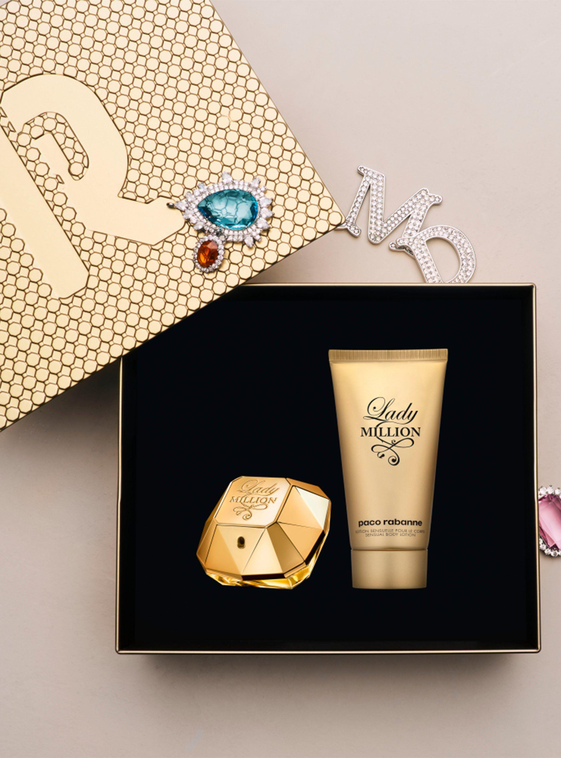 Set Perfume Rabanne Lady Million EDP Mujer 50 ml + Body Lotion 75 ml-3