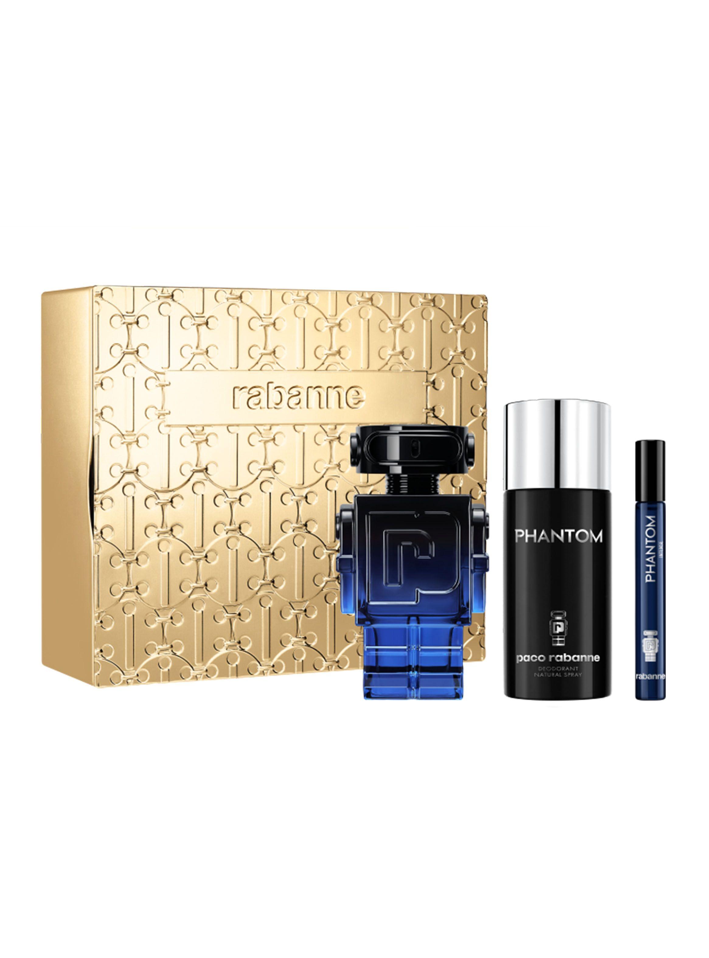 Set Perfume Phantom Intense EDP Hombre 100 ml + 10 ml + Desodorante 150 ml Rabanne-1