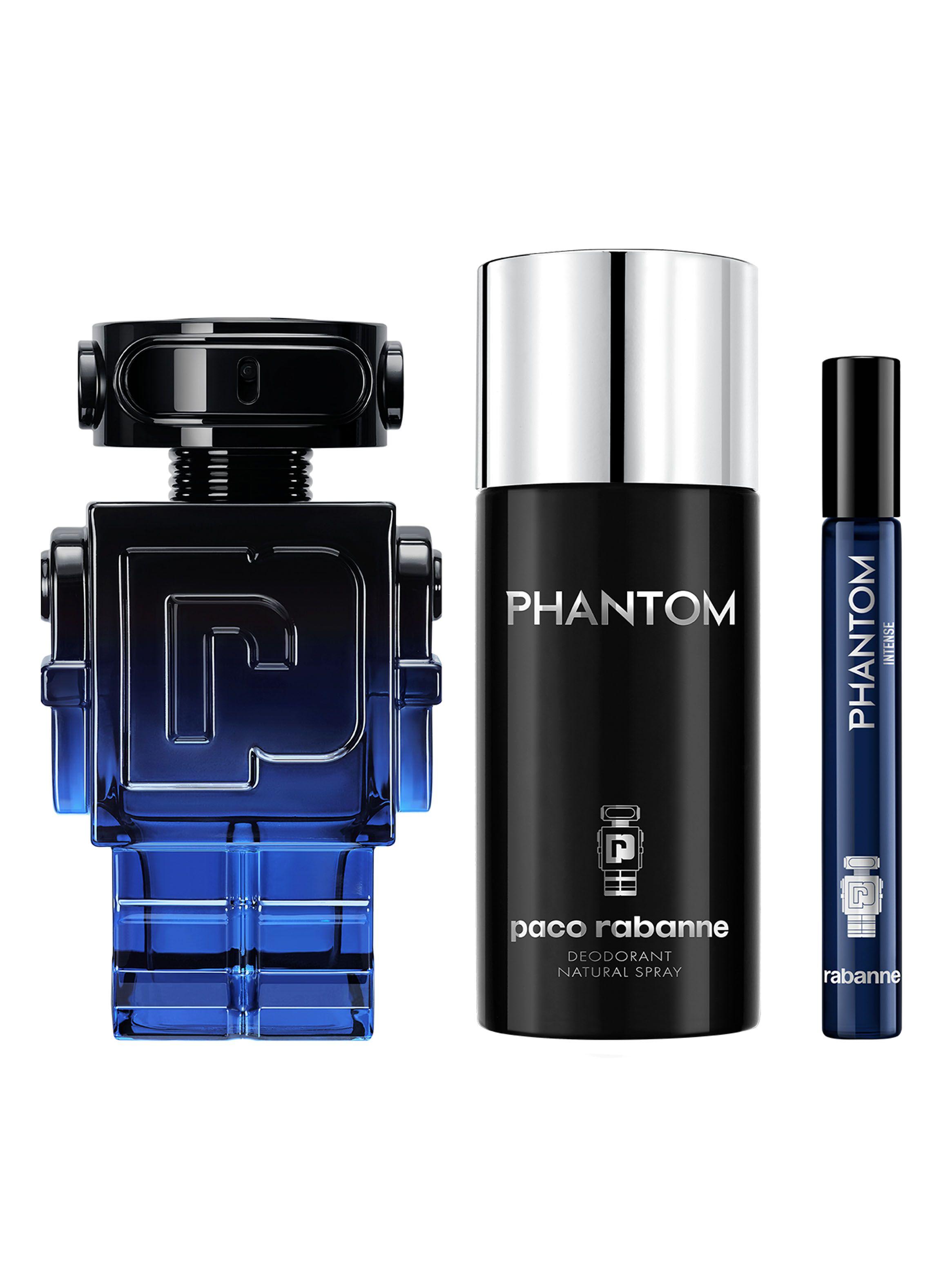 Set Perfume Phantom Intense EDP Hombre 100 ml + 10 ml + Desodorante 150 ml Rabanne-0