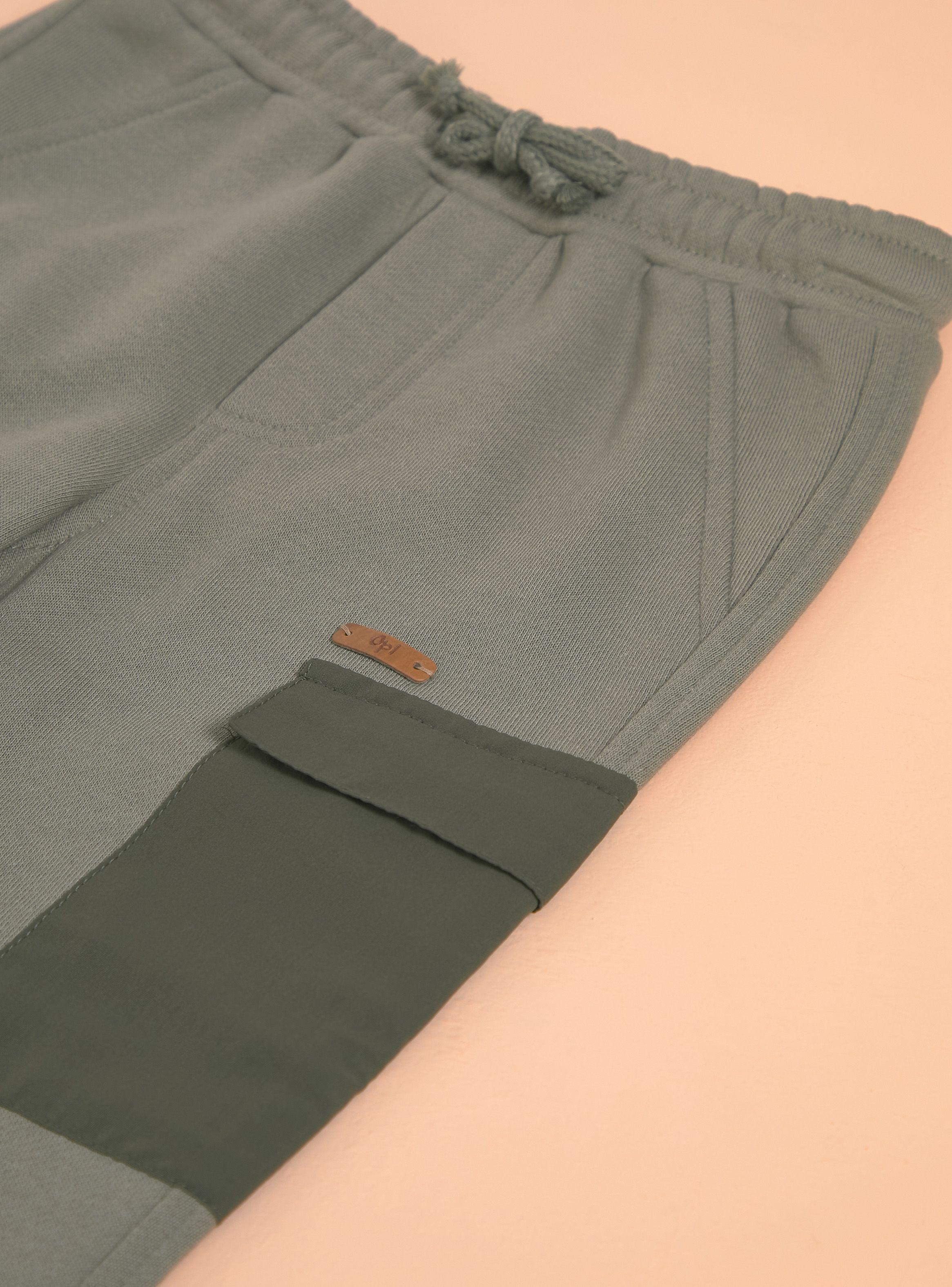 Pantalón con Bolsillo Cargo de Nylon-2