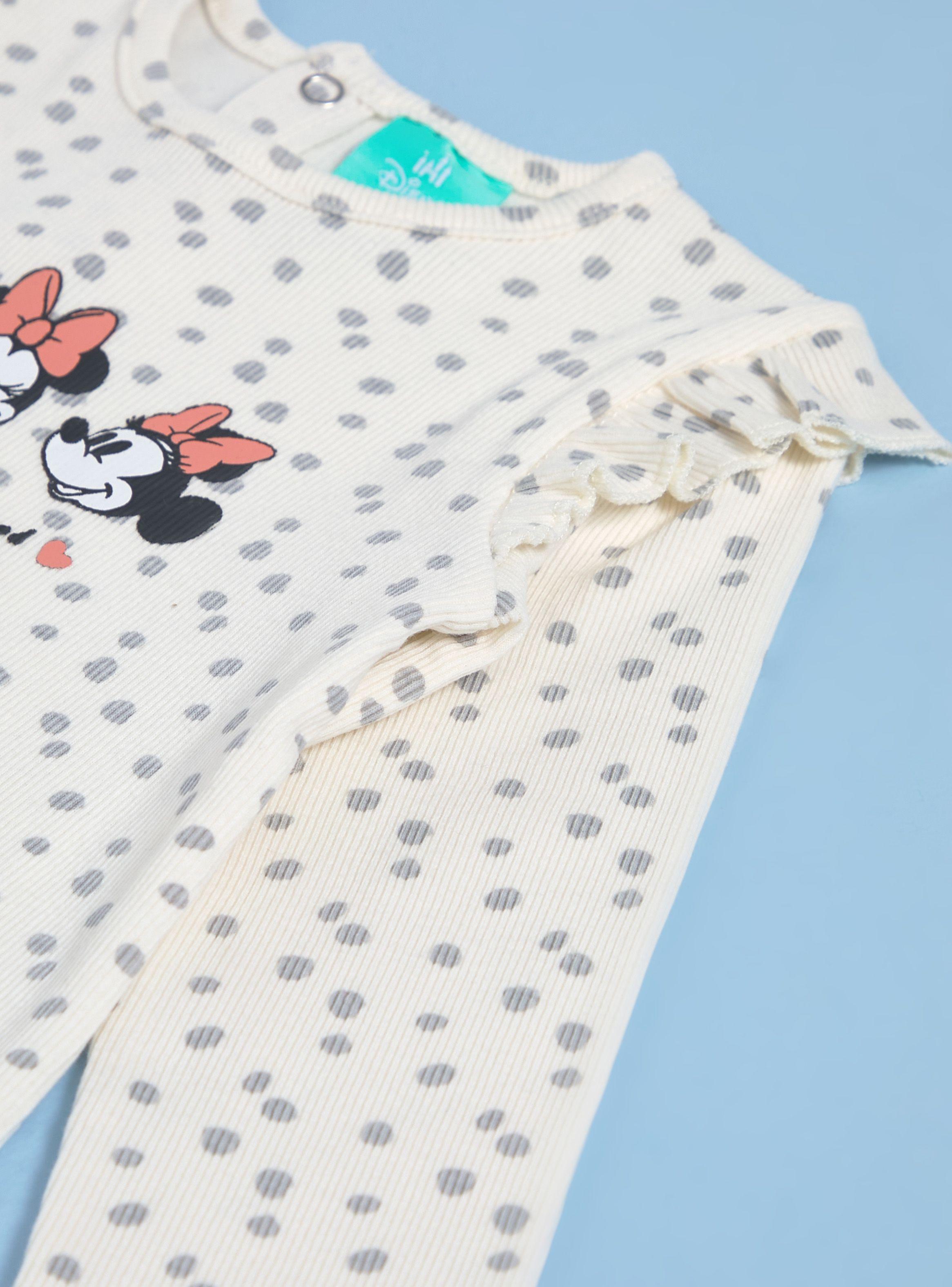 Polera con Estampado de Minnie y Mickey-2