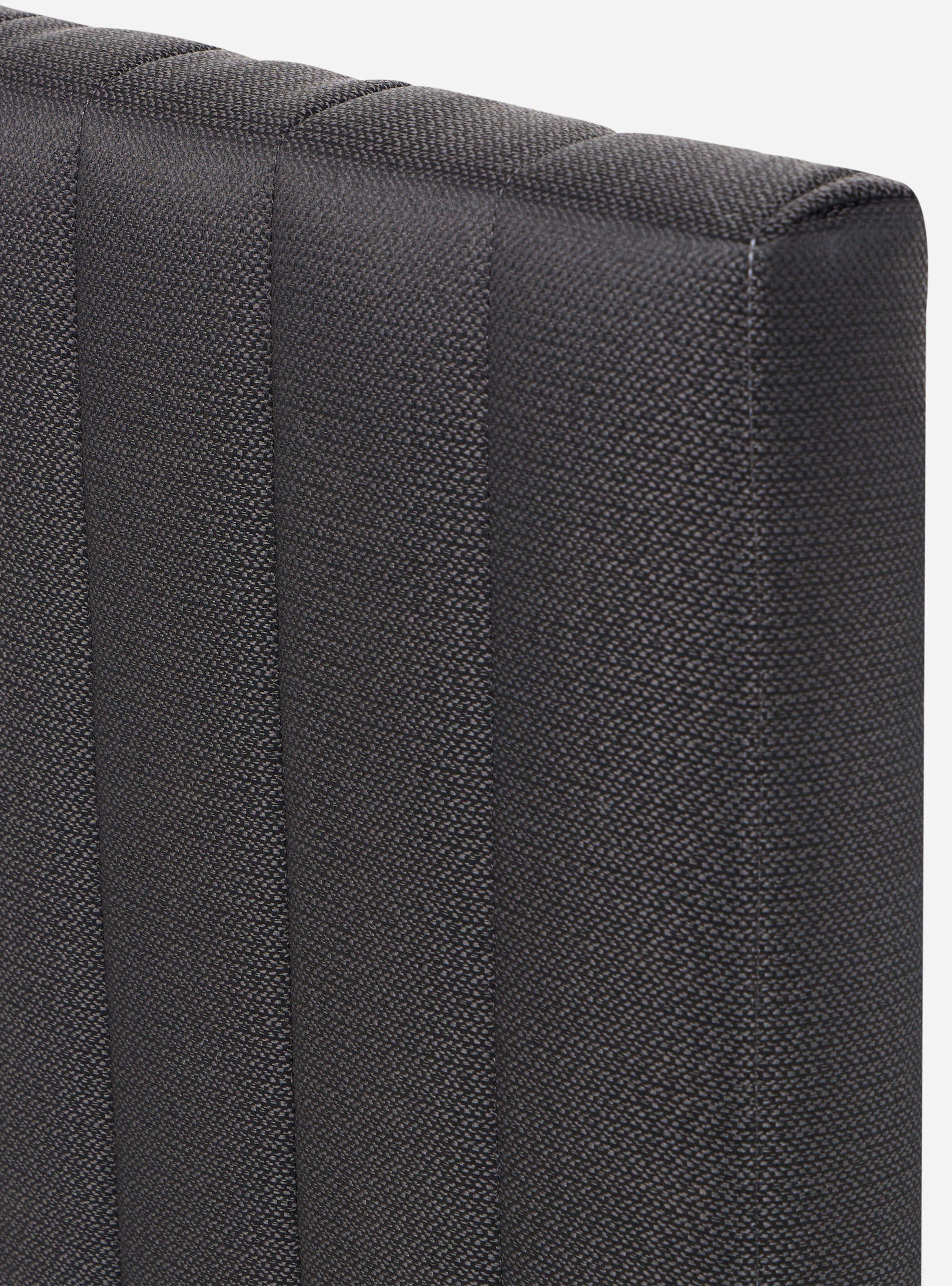 Cama Europea Ergo T New 2 Plazas Base Dividida + Respaldo Lucio Grafito-4