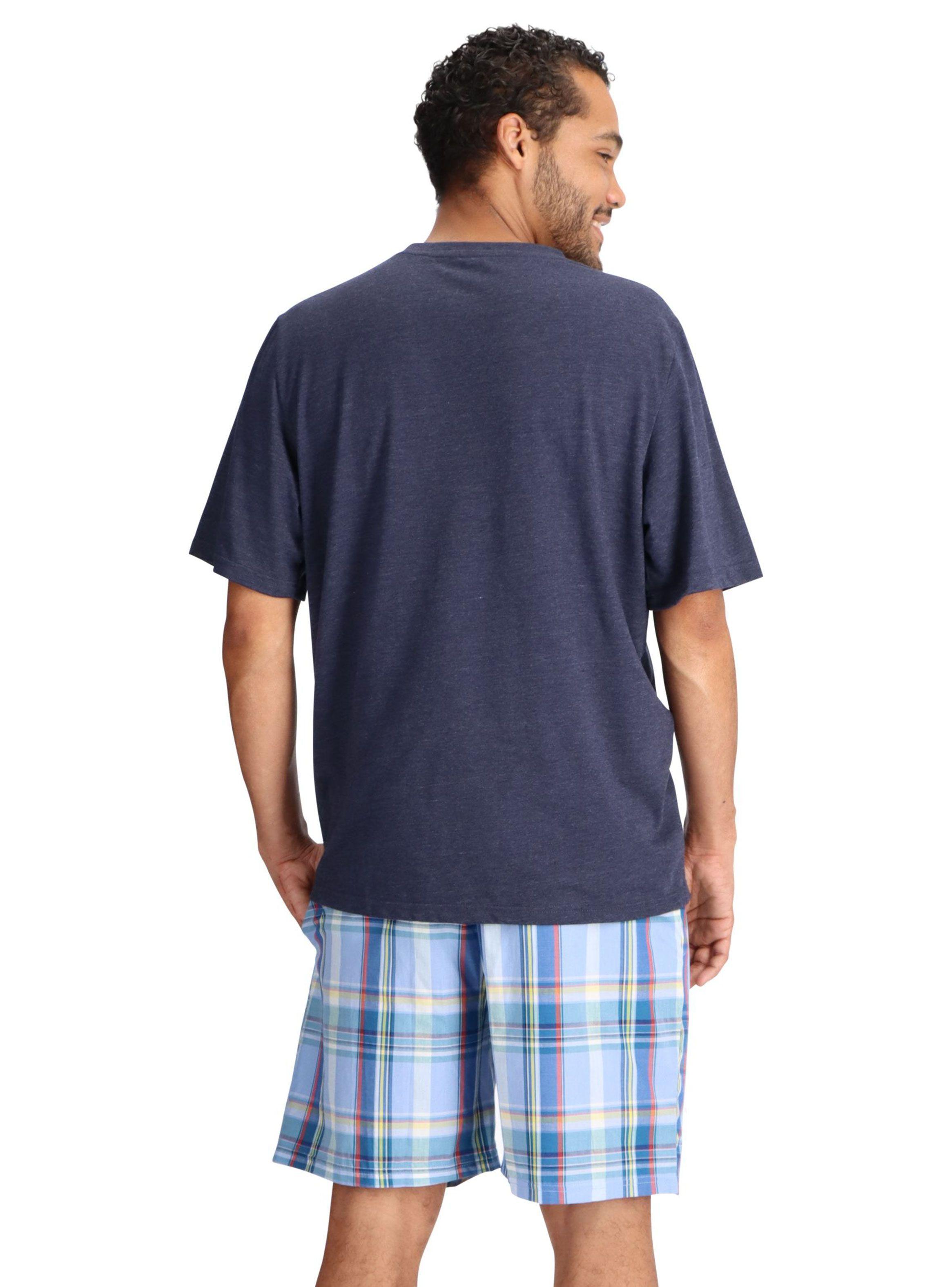 Pijama Corto Algodón Estampado de Mota - Vista 2