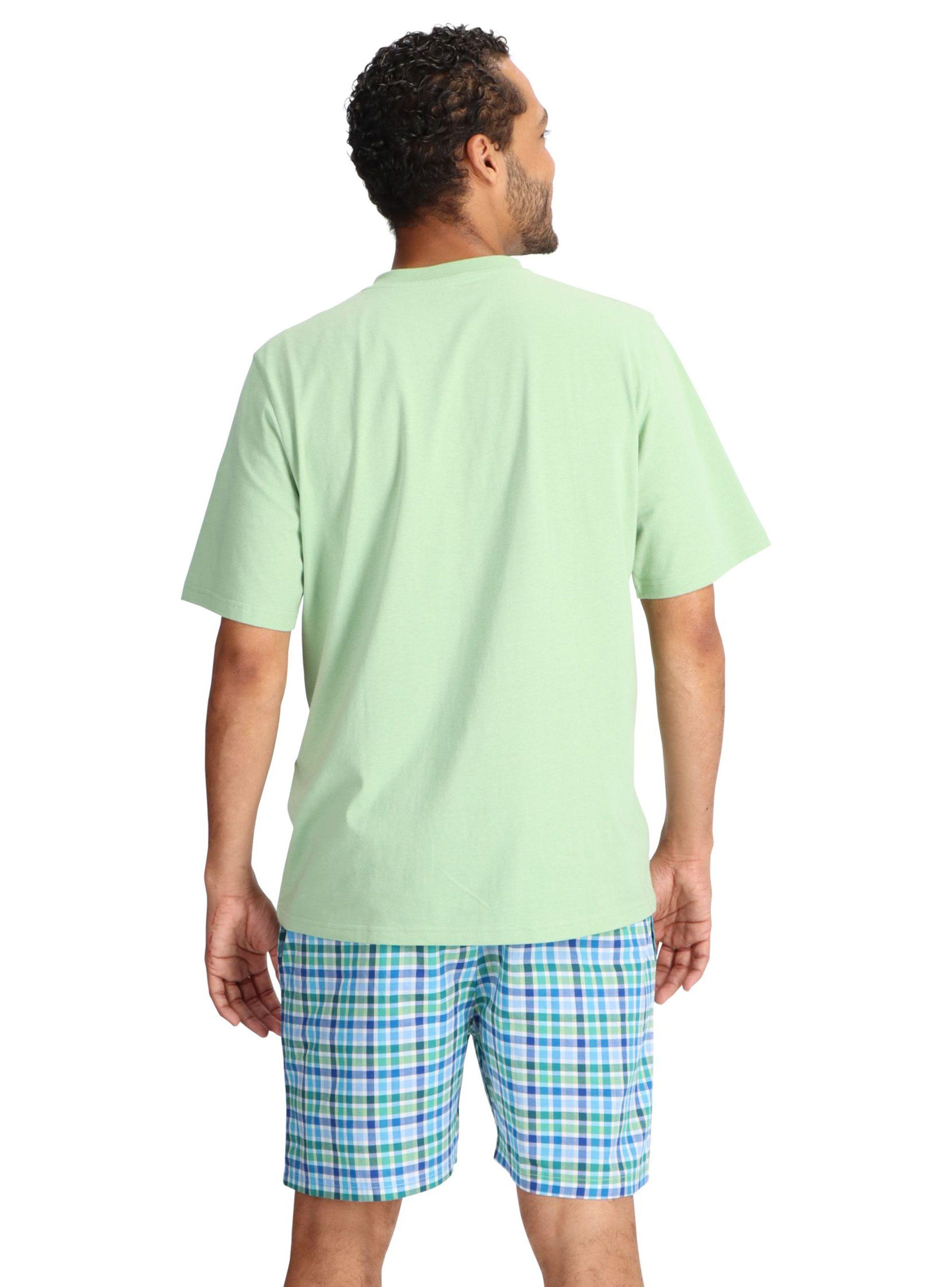 Pijama Corto Algodón de Mota
