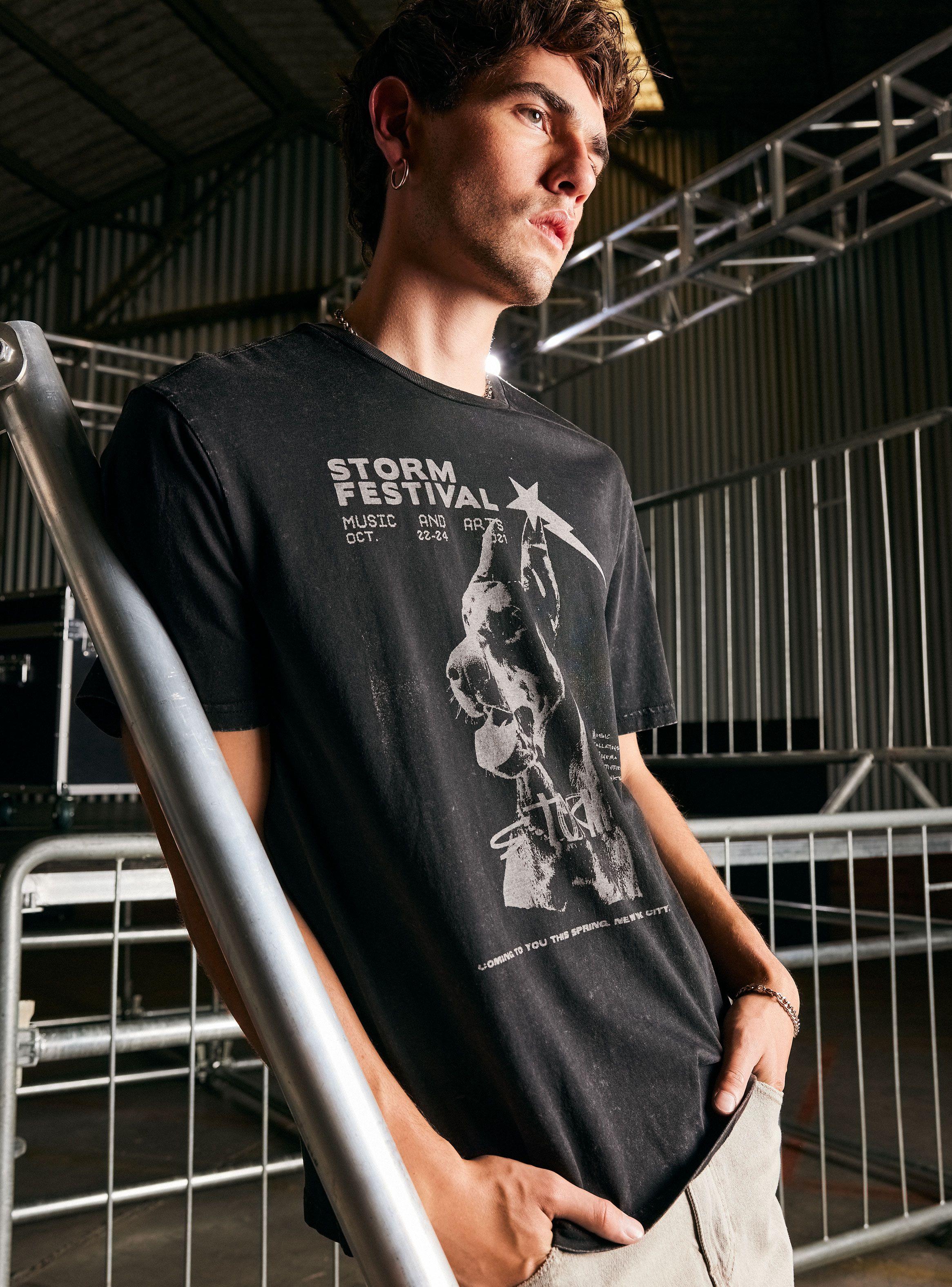 Polera Print Frontal Storn Festival-2