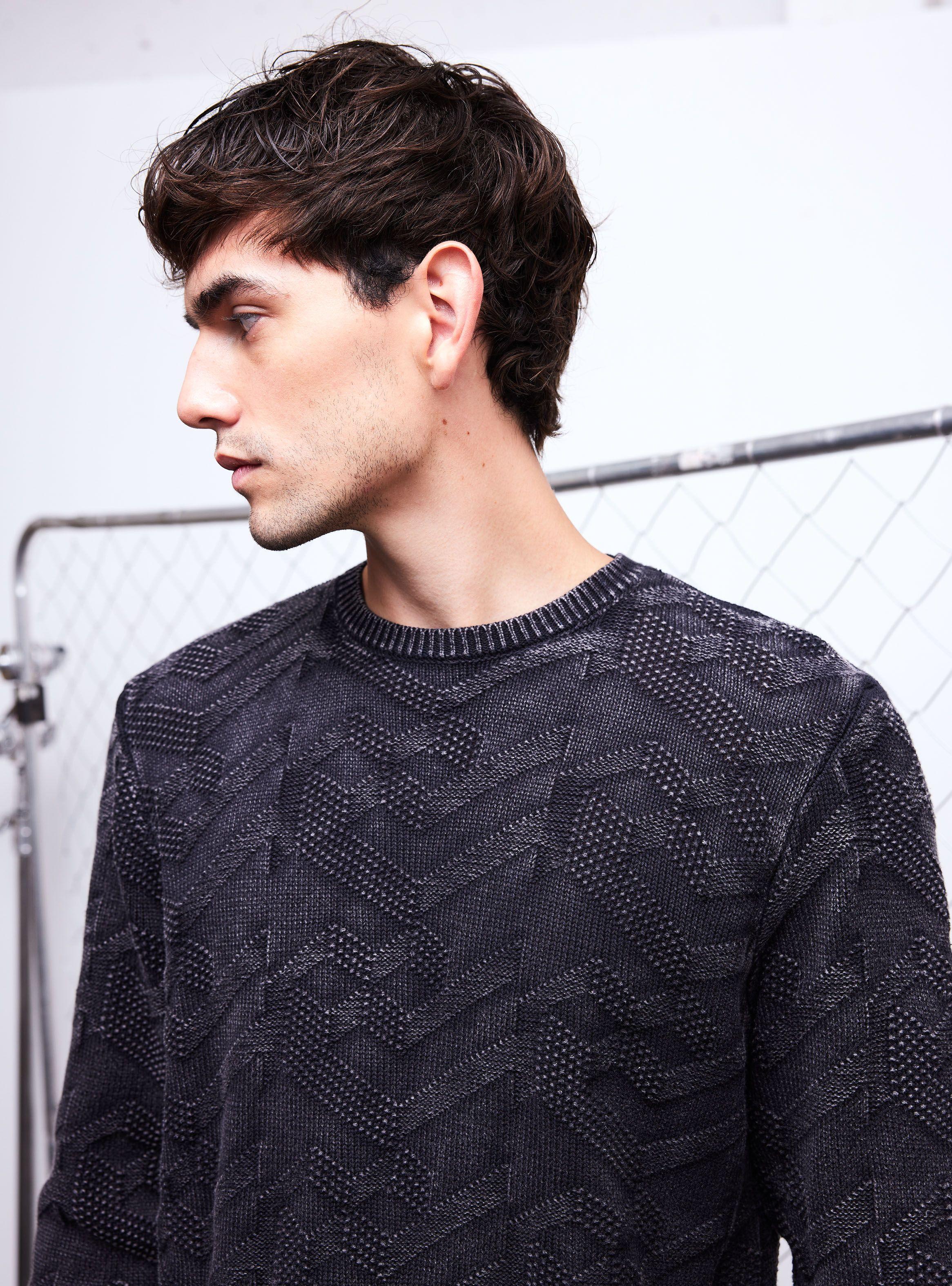 Sweater Texturado Lavado-2